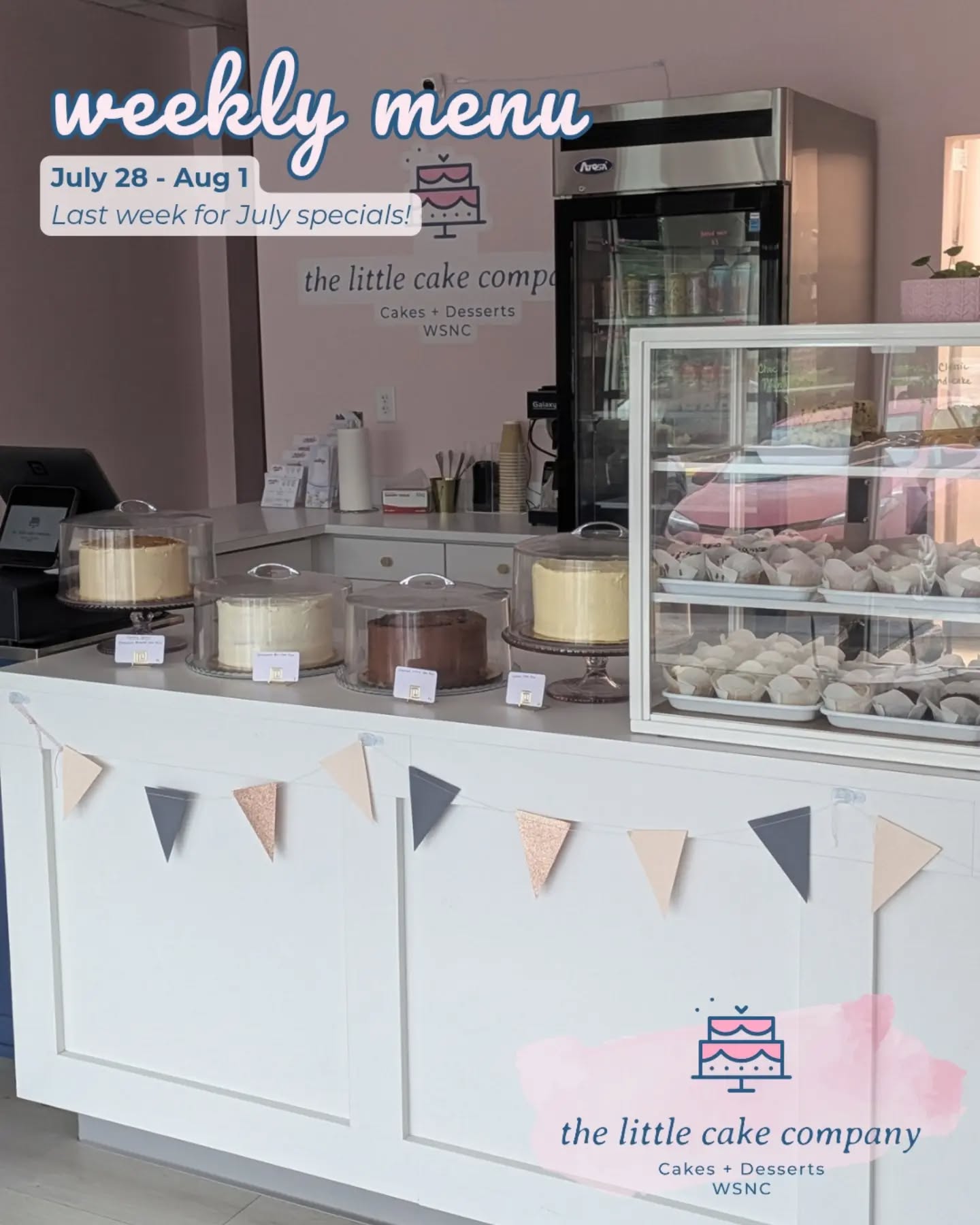 Happy Tuesday! Come treat yourself on this rainy day, we're open until 7 ββ¨