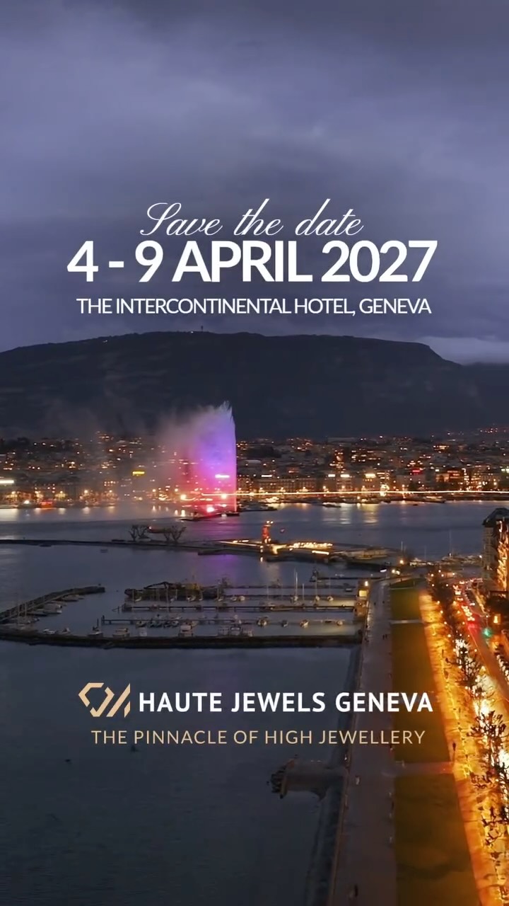 The pinnacle of high jewellery returns.
Save the date: 4โ9 April 2027.
We are delighted to announce the dates for Haute Jewels Geneva 2027. Join the world's leading jewellery maisons for six days of innovation, craftsmanship and meaningful connections in an intimate setting.
Registration will open soon. Stay tuned for updates and be among the first to secure your place.
#HauteJewelsGeneva #SaveTheDate #HighJewellery #LuxuryJewellery #Geneva