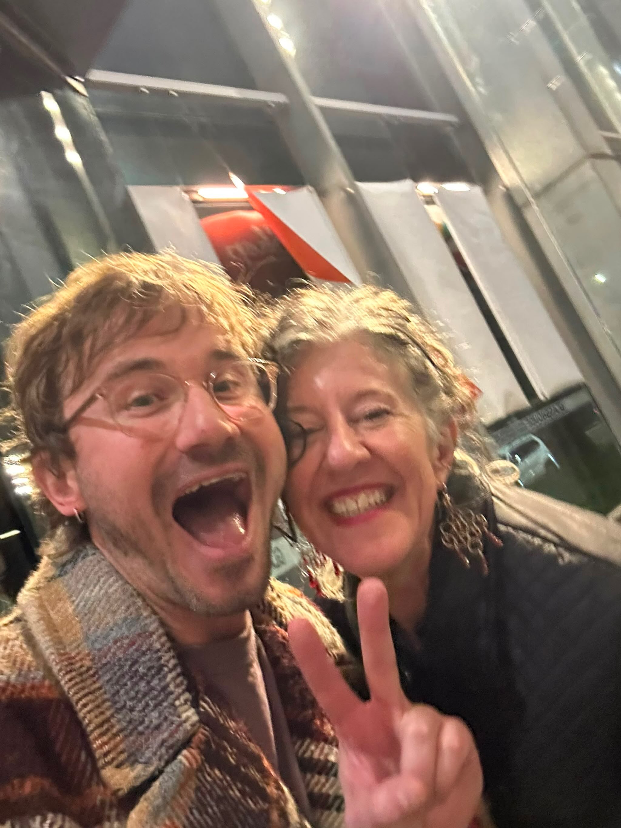 Look who I found @australianhaydnensemble concert in @glasshousepmq on the weekend! @trent.suidgeest is the best !