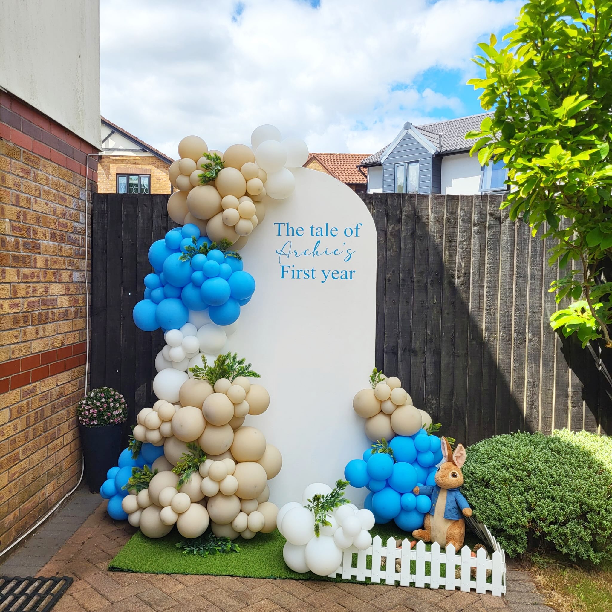 The Tale of Archieโs first year ๐ฉต๐
#organicballoons #balloonarch #cardiffballoons #peterrabbit