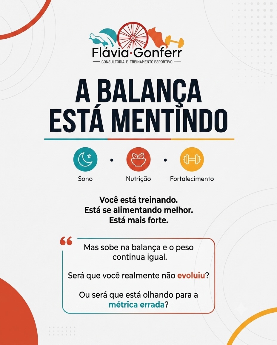 Seu peso não conta toda a história.
Você pode estar perdendo gordura, ganhando massa muscular, melhorando sua performance e transformando seu corpo.
Não seja refém da balança. Seja comprometido com a sua evolução.
Deslize o carrossel e descubra por que a balança pode estar mentindo para você.
💾 Salve este post para lembrar disso nos dias em que um número tentar desvalorizar todo o seu esforço.
#emagrecimento #saude #bemestar #vempromeumundo