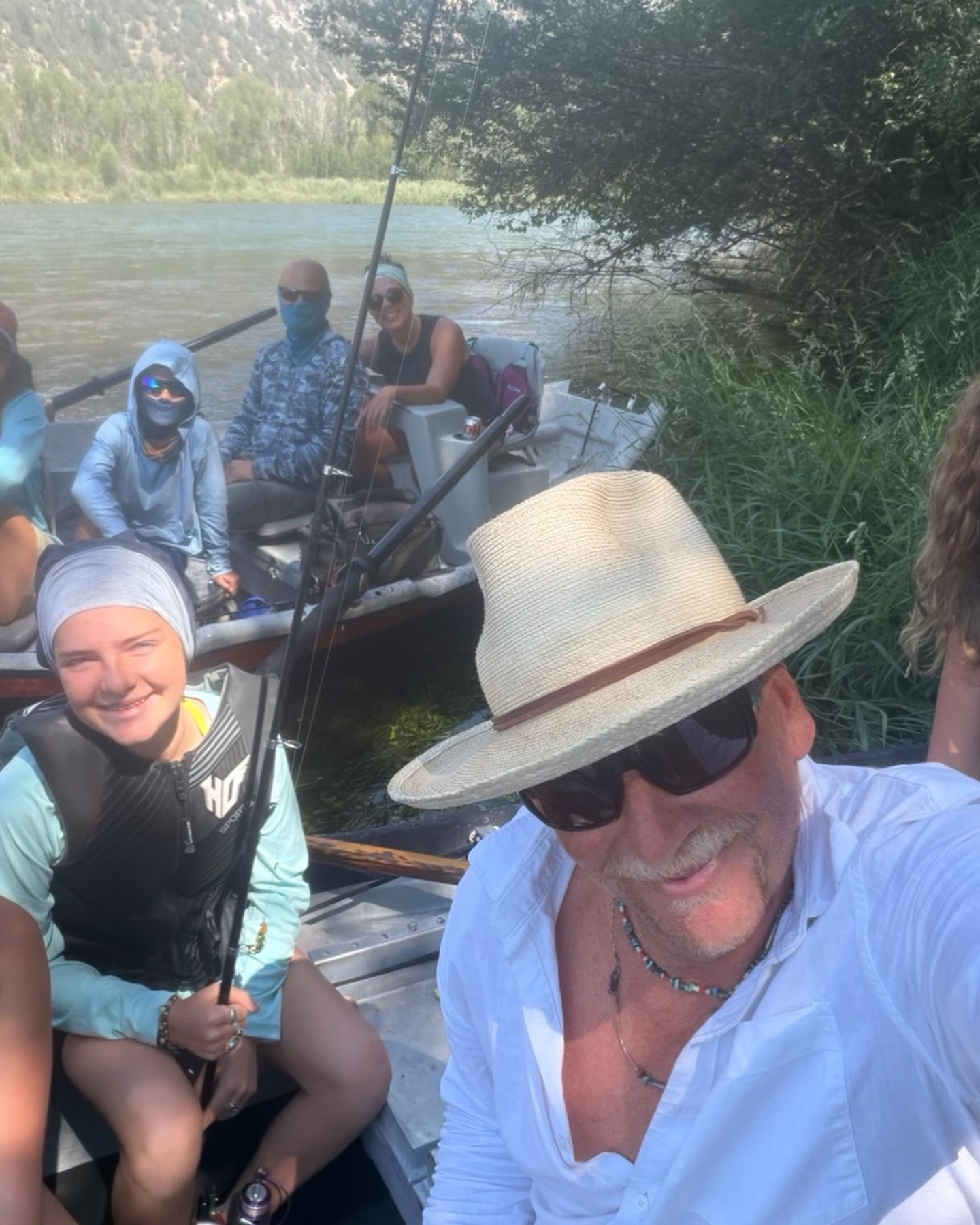 Just wanted to share some of the perfect week from our place up north. Gotta float the southfork and hook a few cutties with family. Then Belle and I continues our training for rim 2 rim. My favorite description about the Grand Canyon and rim to rim hike is that it’s an “upside down mountain” meaning everything’s backwards. We went up coal creek in targee np. It’s full mountain. Incline of about 700ft per mile. At an elevation between7-9500. When we got to the top we went over and when about a mile and 1000ft down the back side. Comming back up that was that familiar brutal elk hunting at elevation game. Walk 50-75 steps breathe 10 big breaths. Keep going slow and steady. Good training though. I’m totally confident in our gear hydration filtration electrolyte and snack program. We topped it all off with going to see one our family’s favorite bands in Jackson hole. The old 97s sooooo fun soooo good. Alt country punk fun bar and brilliant lyrics. Just trust me. Go and buy old 97s “To far to care”. Then if you don’t agree that barrier reef and nightclub aren’t your new favorite songs we may need to reevaluate this friendship. Cheers