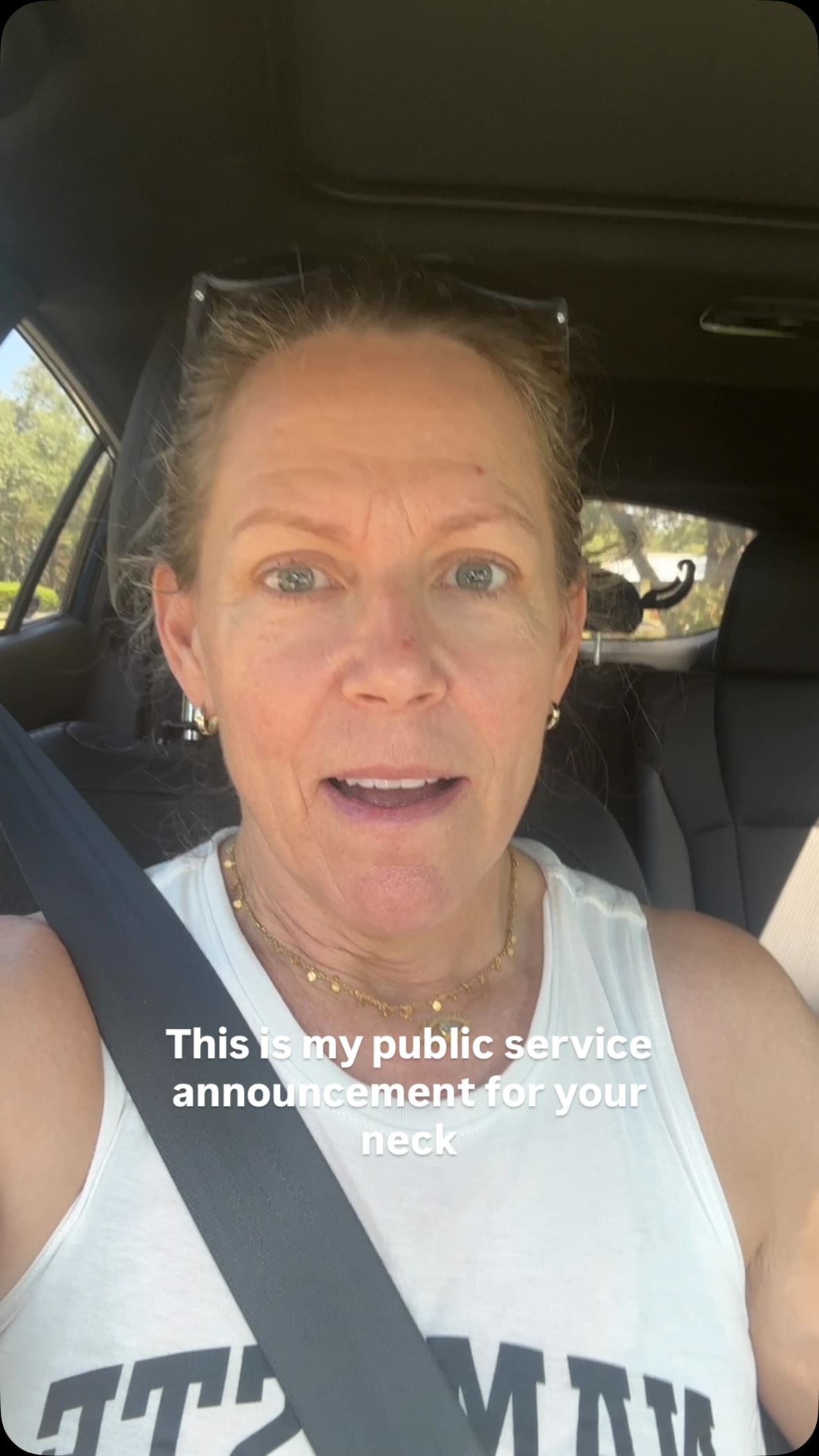 Don’t miss the opportunity to rotate, stretch and open when backing up.
So many technological advances are cramping our mobility don’t let backup cameras be one of them.