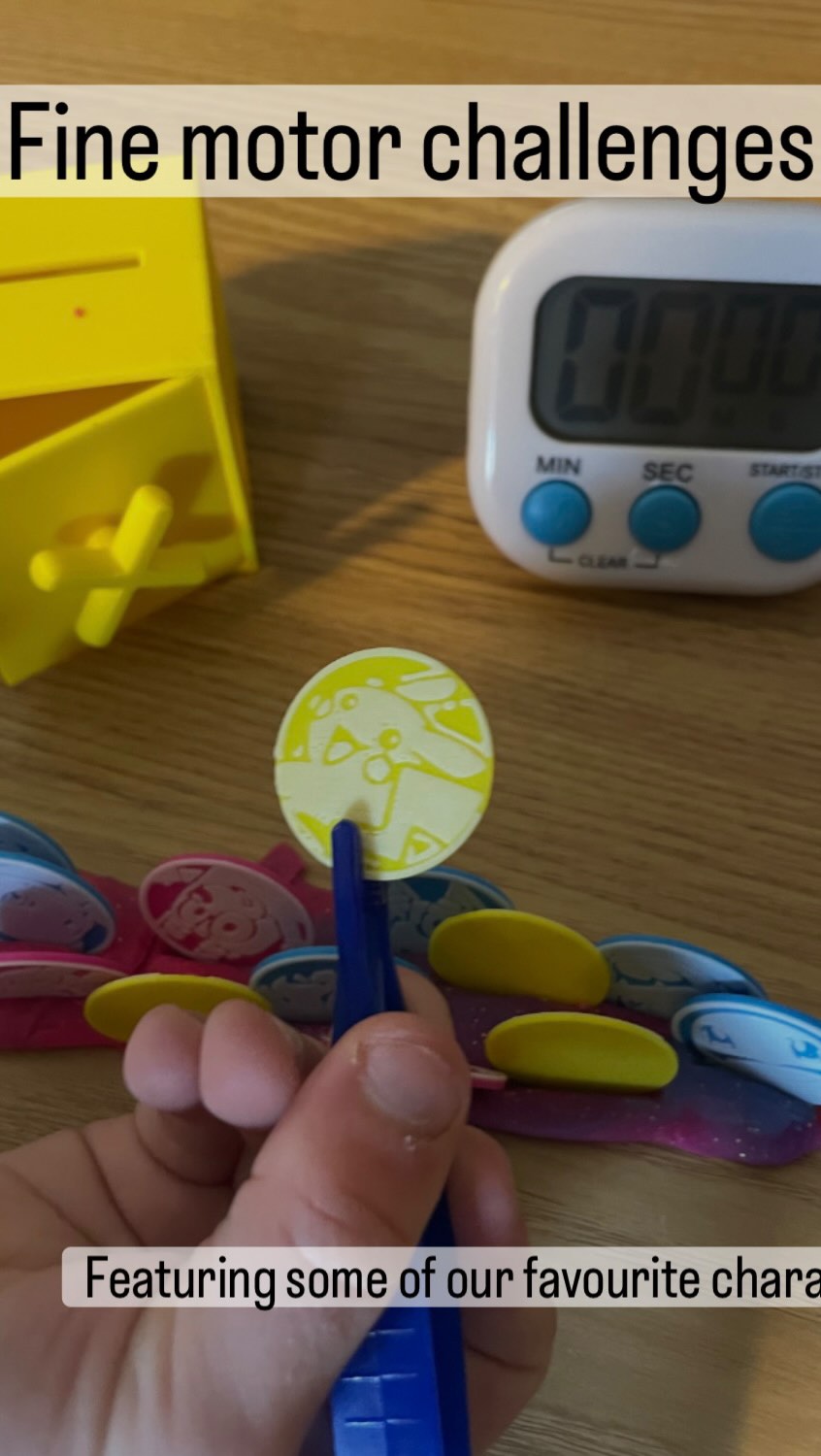 ✌️Fine motor skills matter more than ever! ✌️
In today's world, children are spending less time exploring hands-on play. While technology has its place, it doesn't always provide the opportunities little hands need to develop strength, coordination and precision.
Fine motor skills are essential for everyday tasks like playing, writing, dressing, eating and becoming more independent.
Here are a few simple ideas for fine motor activities at home:
⏱️ Make it a game - set a timer and see if they can beat their own best time. A little challenge can make repetitive practice much more motivating.
🤲 Target multiple skills at once - choose activities that build hand strength, in-hand manipulation, motor planning and finger dexterity all in one activity.
✋ Try one hand only - using just the one hand (with the other stabilising when needed), helps develop in-hand manipulation, strength and endurance.
👌 Focus on the pincer grip - using just the thumb and index finger strengthens the precise movements needed for writing and self-care. Squeezing tweezers and posting coins are great for this.
👍 The best fine motor activities don't feel like work - they feel like fun! The more children enjoy them, the more they'll practice and the stronger and more skilled their little hands become.
#ot #occupationaltherapy #paedot #handwriting #finemotor