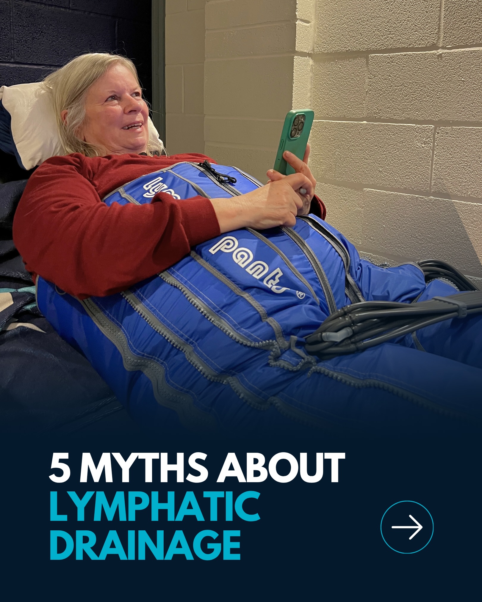 5 MYTHS ABOUT LYMPHATIC DRAINAGE (and the truth!) 💧