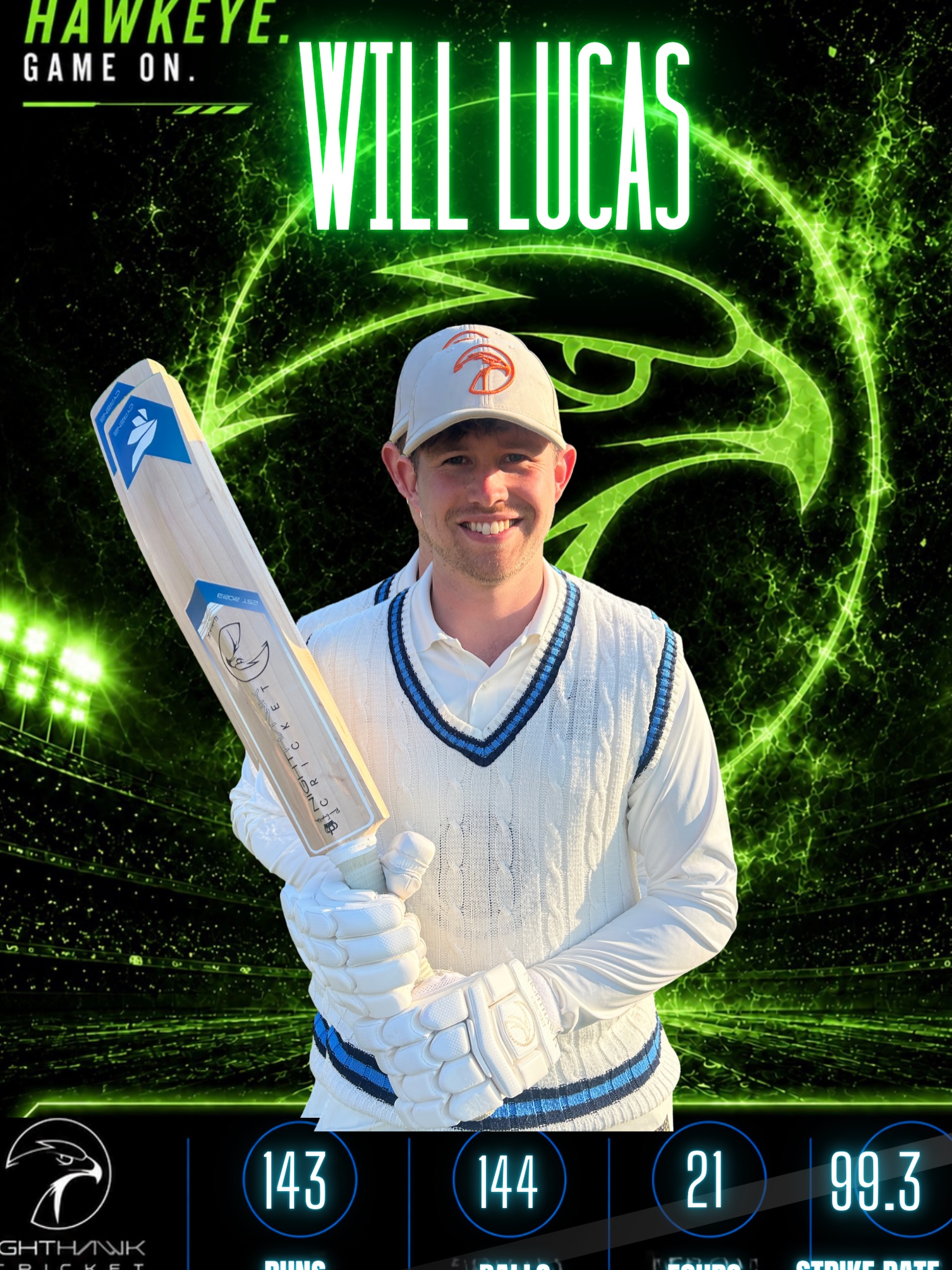 Big 💯 from @willlucas_10 yesterday!
Batted mate, 🦅 centurions cap en route
#100club #tonup #villagecricket #nighthawkcricket