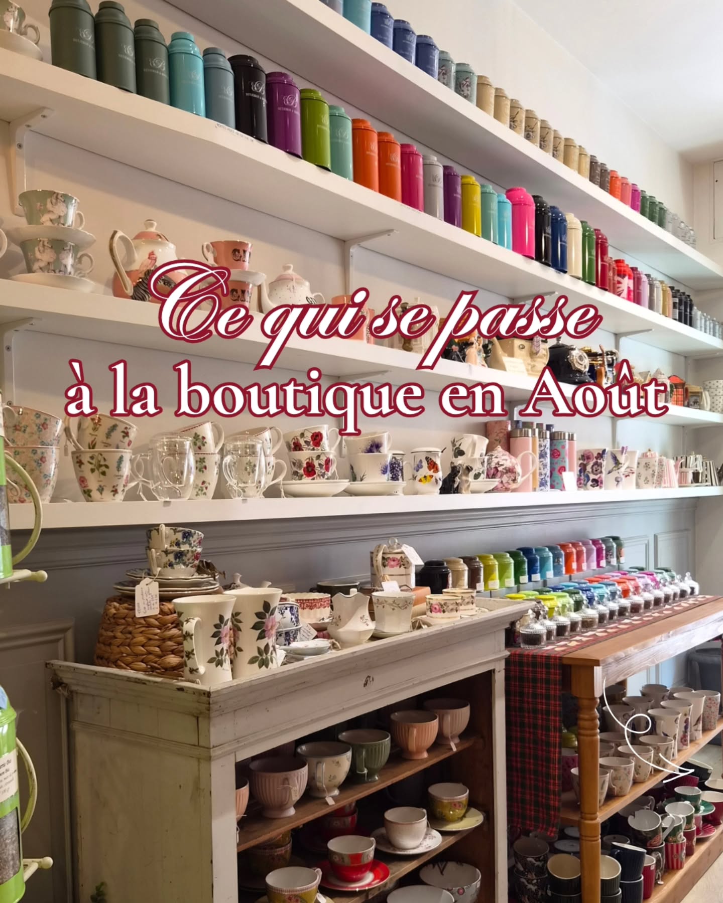☀️ Le programme du mois d'août 🌿
Le mois d'août sera placé sous le signe des vacances ! 🌴
📅 La boutique sera fermée du 3 au 17 août inclus pour notre fermeture estivale
Nous aurons le plaisir de vous retrouver à partir du mardi 18 août, reposés et prêts à vous accueillir pour une nouvelle saison de découvertes, de dégustations et de nouveautés autour du thé 🫖💚
Si vous avez besoin de faire le plein de vos thés et infusions préférés, pensez à passer nous voir avant la fermeture ✨
Avec Léa, on vous souhaite un très bel été et de belles vacances ! ☀️🌿
📍27 rue Marceau, Tours
#boutiquedethe #betjemananbarton #calendrier #aout #toursmaville