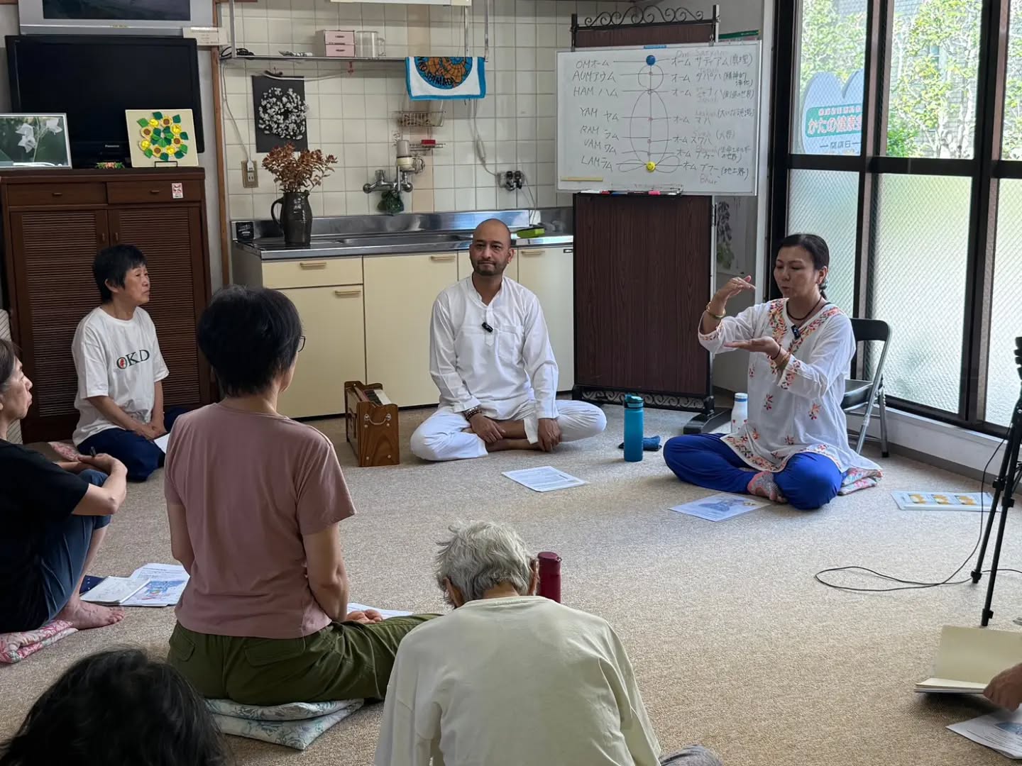 July 27 – Mantra & Chakra Meditation Workshop 🧘♂️🧘♀️✨
It was a true honor to lead a Mantra & Chakra Meditation Workshop at Katano Kenko Kaikan in Hirakata, Osaka.
This special venue has been home to the teachings of Oki Yoga for many years, lovingly carried on by the parents of Tamakazu Sensei from Seikatsu Yoga Institute. Their lifelong dedication to yoga has inspired generations of practitioners.
Standing before experienced yogis many of whom have practiced Oki Yoga for nearly 50 years and speaking in front of Tamakazu Sensei's mother was both humbling and inspiring. I was naturally a little nervous, but I am deeply grateful for the warmth, kindness, and open hearts with which everyone welcomed me.
The moment we sat together in a circle and chanted the mantra as one was unforgettable. The powerful vibration filled the space so deeply that it gave me goosebumps and touched my heart.
This experience also reminded me that the path of yoga is one of lifelong learning and self-discipline. It helped me see more clearly where I can continue to grow as both a practitioner and a teacher.
My heartfelt gratitude to Tamakazu Sensei's mother and to everyone who has devoted so many years to the practice of Oki Yoga. Thank you for your kindness, your wisdom, and for sharing this beautiful journey with me.
#MantraMeditation #ChakraMeditation #OkiYoga #YogaWorkshop #Hirakata