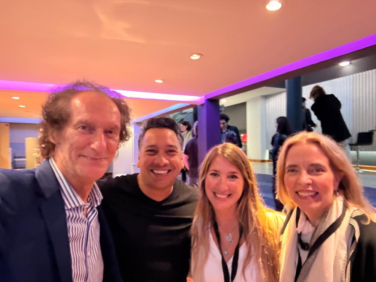 Global Hollywood sold out in 24 hours! Tremendous thanks to Jay at HBO for joining us via Zoom and to Ambassador Martino and his brilliant wife, Jennifer, for helping make this evening so special. ❤️
#globalhollywood
#argentina