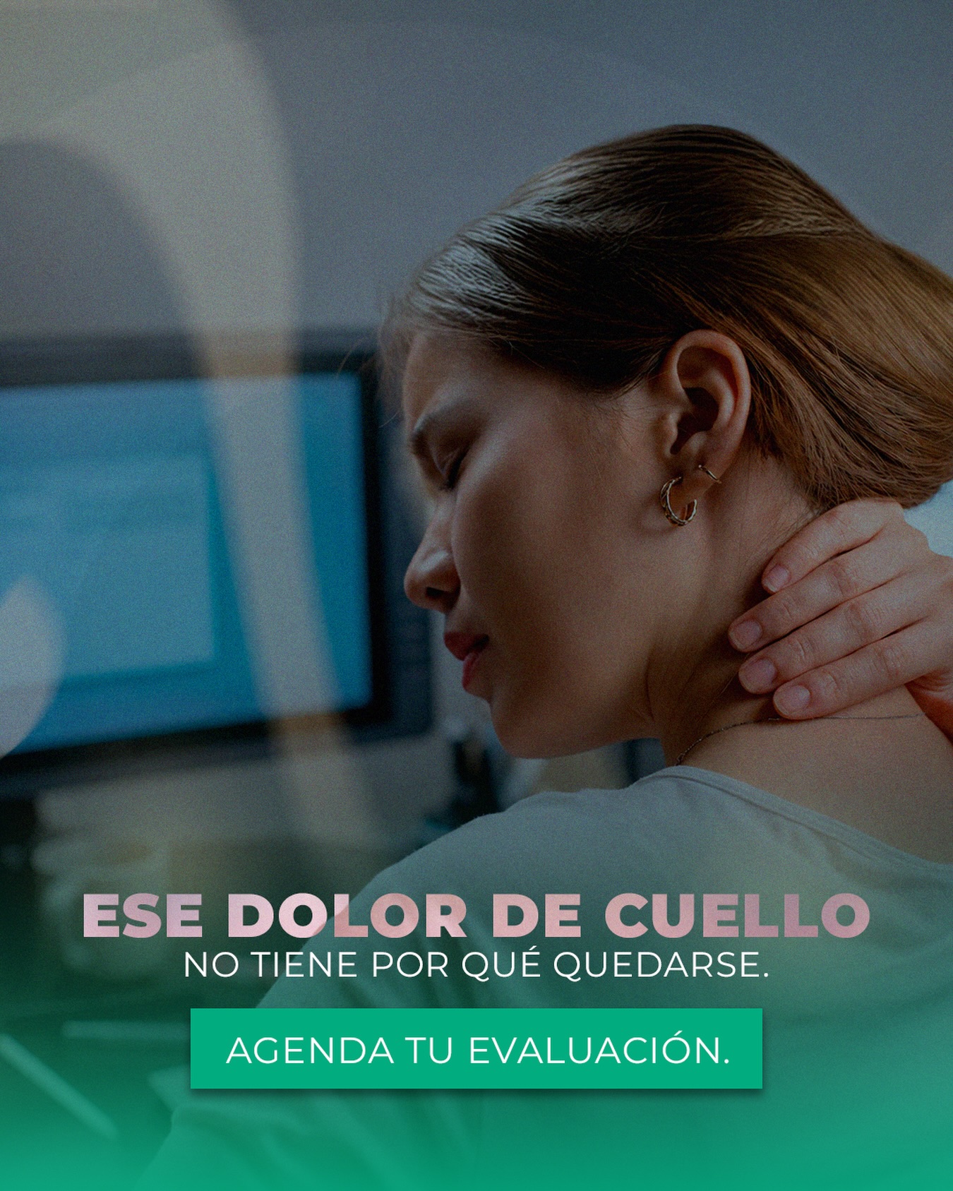 ¿El dolor de cuello está afectando tu día a día? 🩺
No lo dejes avanzar. Una valoración a tiempo puede ayudarte a identificar qué está pasando y encontrar el tratamiento adecuado para recuperar movilidad y bienestar.
📲 Agenda tu consulta y empieza a cuidar tu salud desde hoy.