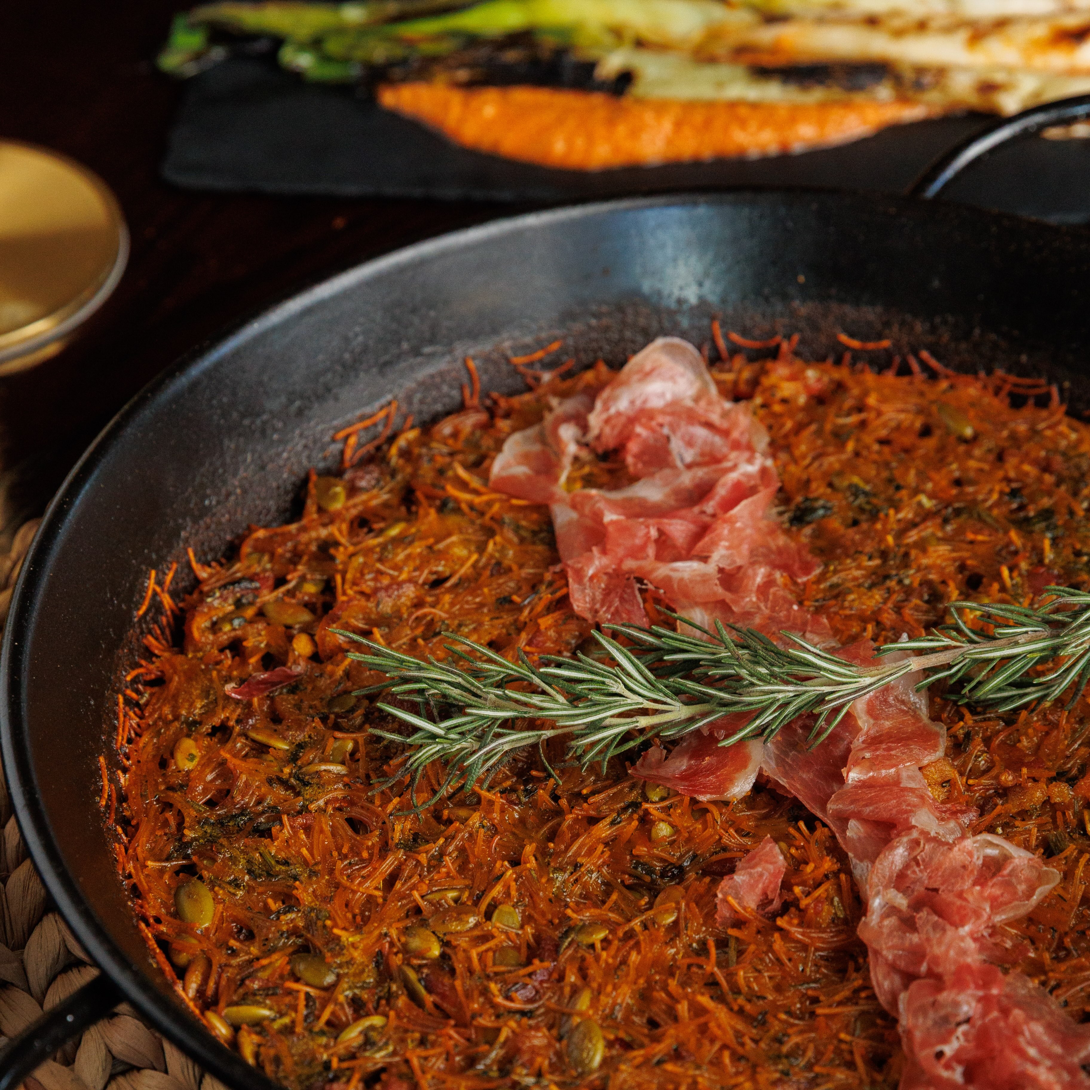 Chef Nicole’s latest creation is here.
FIDEUÀ de PANXETA ✨
A bold twist on a Catalan classic only here at La Catalana.
#Fideua #CatalanCuisine #SpanishFood #BayAreaFoodie #sanjose