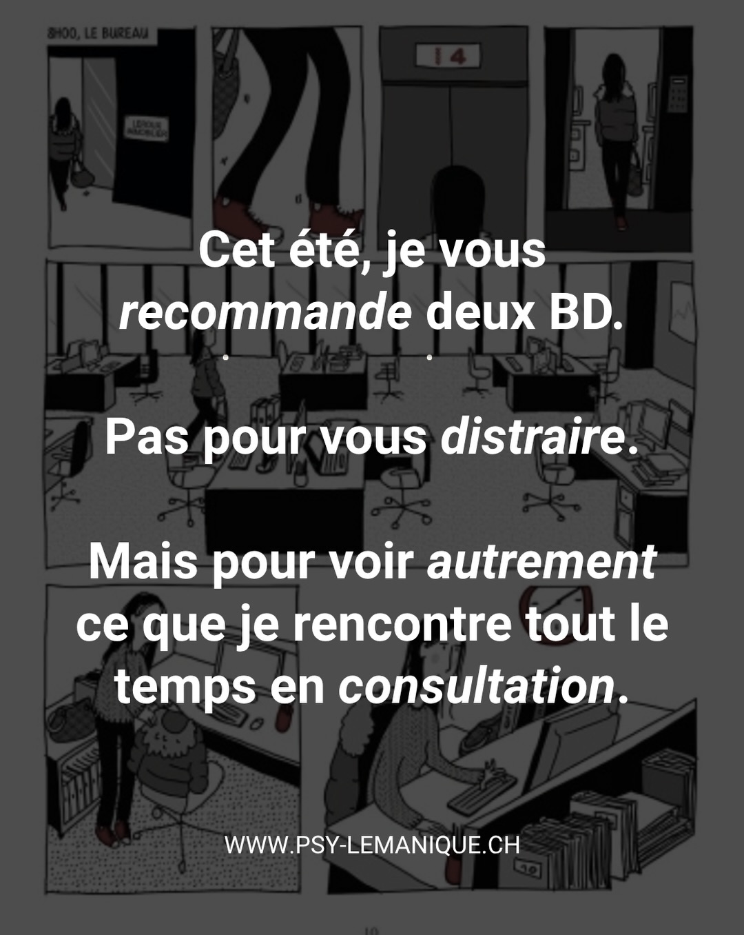 Cet été, je vous recommande deux bandes dessinées. Pas pour vous distraire. Pour vous faire voir autrement deux sujets que je rencontre très souvent en consultation.
📖 Chère Maman, de Sophie Adriansen et Mademoiselle Caroline, raconte l’emprise entre une mère toxique et sa fille. Derrière l’anxiété, la culpabilité ou le sentiment de ne jamais être assez, il y a parfois une relation dont on n’a jamais réussi à nommer la violence. Cette BD le montre avec beaucoup de justesse, sans pathos, et avec une note d’espoir. Et oui, je connais Sophie depuis le lycée… mais c’est en clinicienne que je vous la recommande.
📖 La Différence invisible, de Julie Dachez et Mademoiselle Caroline, raconte l’autisme au féminin. Celui de femmes qui compensent, masquent leurs difficultés et s’épuisent à paraître adaptées, si bien que le diagnostic arrive souvent tard. C’est aussi un livre qui circule facilement dans une famille : une BD qu’on laisse sur la table basse se lit, se partage et ouvre des discussions.
Le point commun ? Mademoiselle Caroline, dont les illustrations donnent à voir avec une grande sensibilité ce qui reste souvent invisible : la souffrance psychique, les mécanismes de défense, le vécu intérieur.
Deux lectures d’été qui peuvent parfois faire avancer autant qu’un long discours.
Votre psy préférée, qui lit aussi à l’ombre.
#lectures #bandedessinée #santémentale #autismeauféminin #relationstoxiques