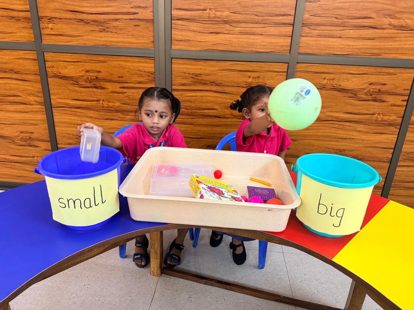 Concept - Big and small, helping little minds to grow !