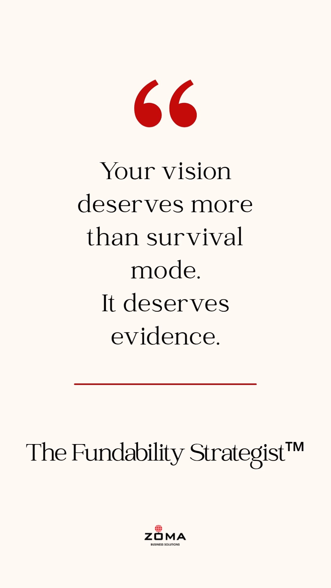 "Your vision deserves more than survival mode. It deserves evidence."
Because passion may start the business.
But passion can't prove:
Your revenue is reliable.
Your pricing is sustainable.
Your records are clean.
Your cash flow can carry growth.
Your systems are ready for opportunity.
And here’s the thing:
A powerful vision can still be sitting inside a business that's financially unclear, overdependent on the founder and not yet ready for capital.
That doesn't make the vision wrong.
It simply means the structure beneath it needs work.
My new Substack article, "Is Your Vision Fundable?" explores what happens when faith,
purpose and
ambition.
Meet the practical demands of money, evidence and business readiness.
Because your vision shouldn't have to survive on your exhaustion.
It deserves a business strong enough to carry it.
🔗 Read the full article through the link in my bio.
Then tell me in the comments:
"What part of your business needs stronger evidence right now?"
#fundability
#womenfounders
#capitalreadiness
#businessstructure
#womenandmoney