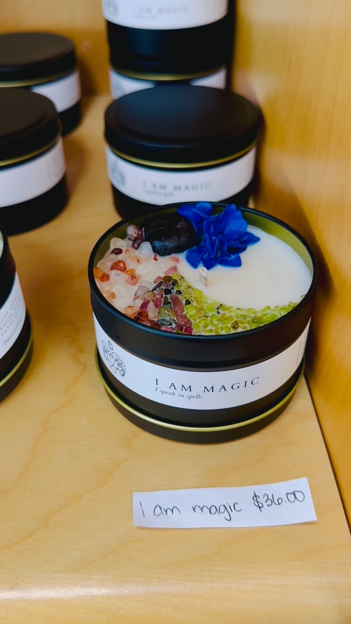 New Crystal Candles!! 🕯️