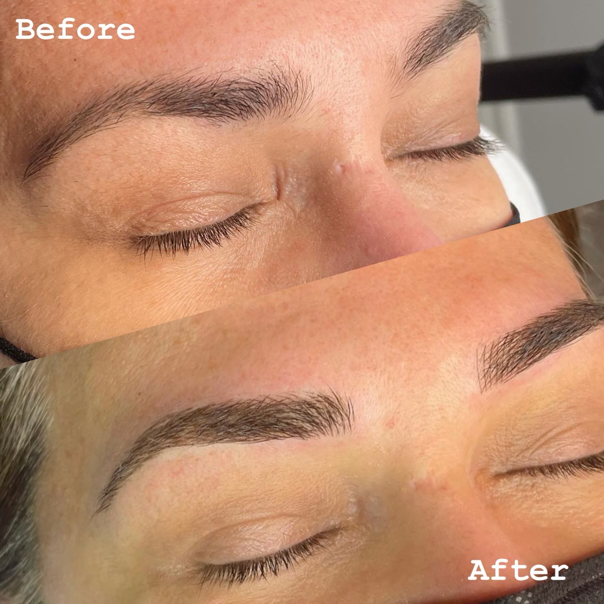 When seeing your new brows for the first time feels like Christmas morning. 🎄🎁