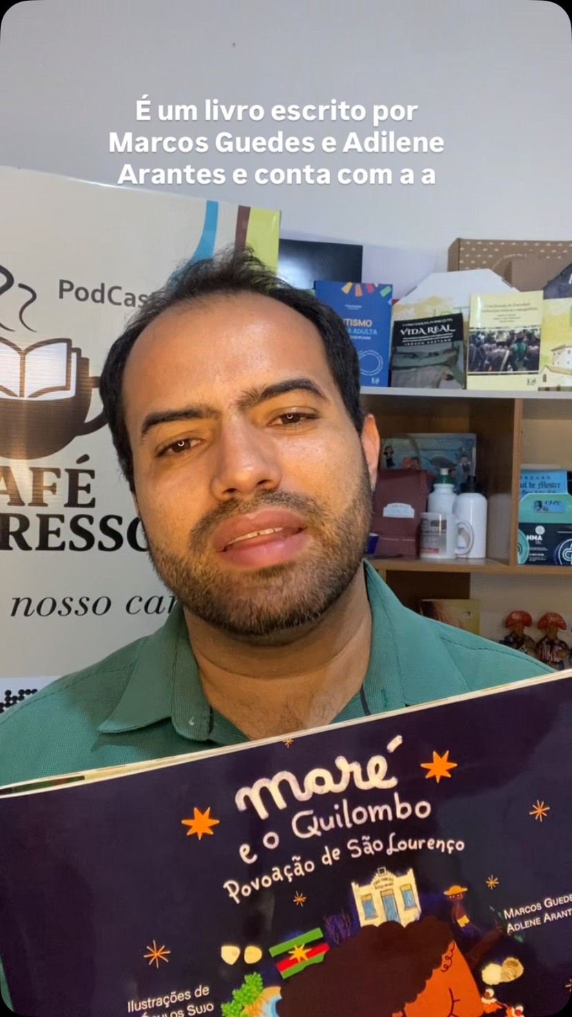 Mais um lançamento da Editora IGP, o livro infantil: Maré e o quilombo, escrito por Marcos Guedes e por Adlene Arantes. O livro trás a cultura afro do quilombo Cacutá e sobre a povoação de São Lourenço, no município de Goiana/PE #leiaparacrianças #livrorecife #historiapernambucana #editorapernambuco