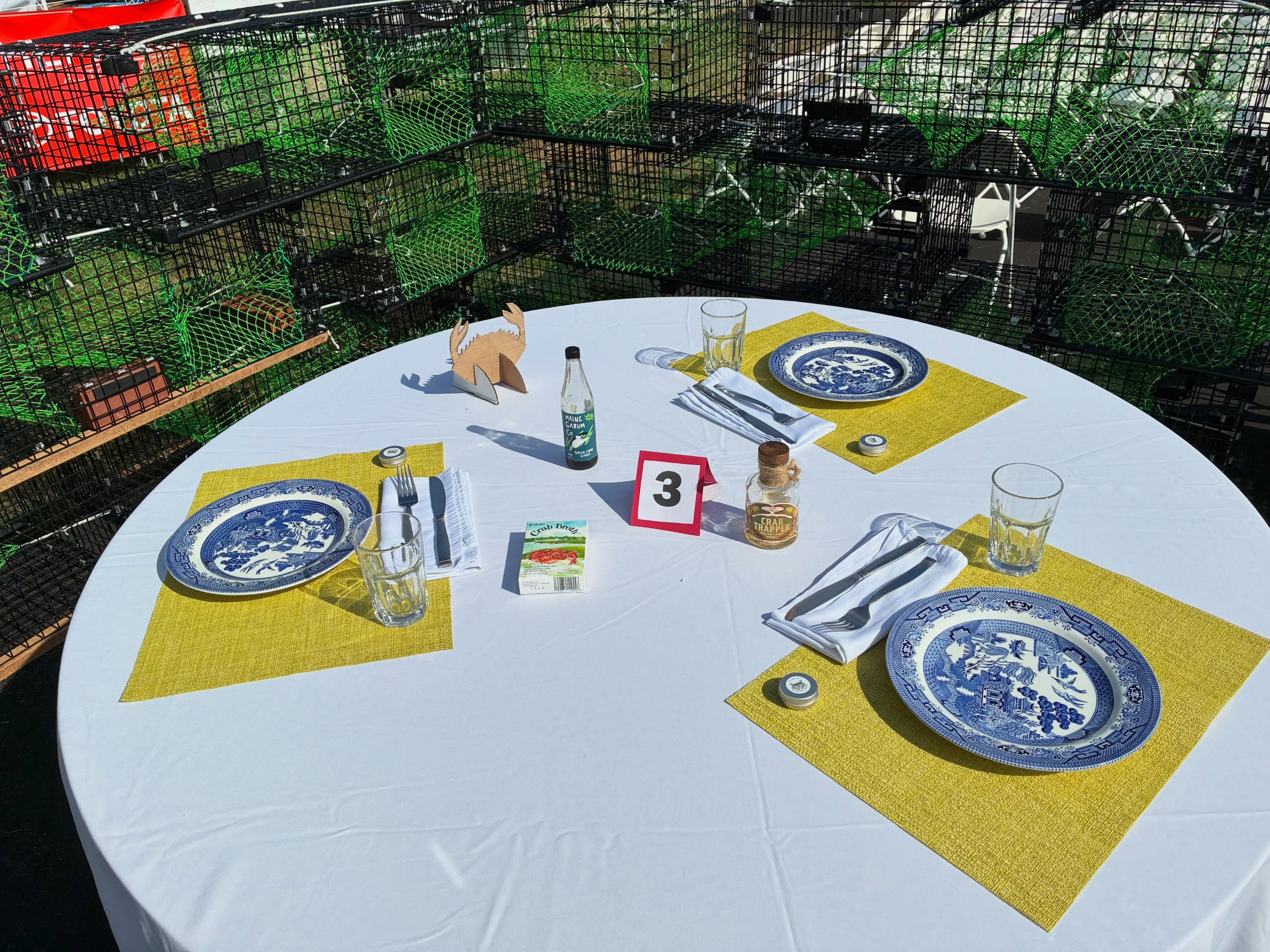 Getting set up and figuring my lay out for presentation to judges. My strategy is to keep it simple…. and local, including my favorite #greencrab products from @mainegarumco @st.ours_co @tamworth_distilling that could be used with this dish.