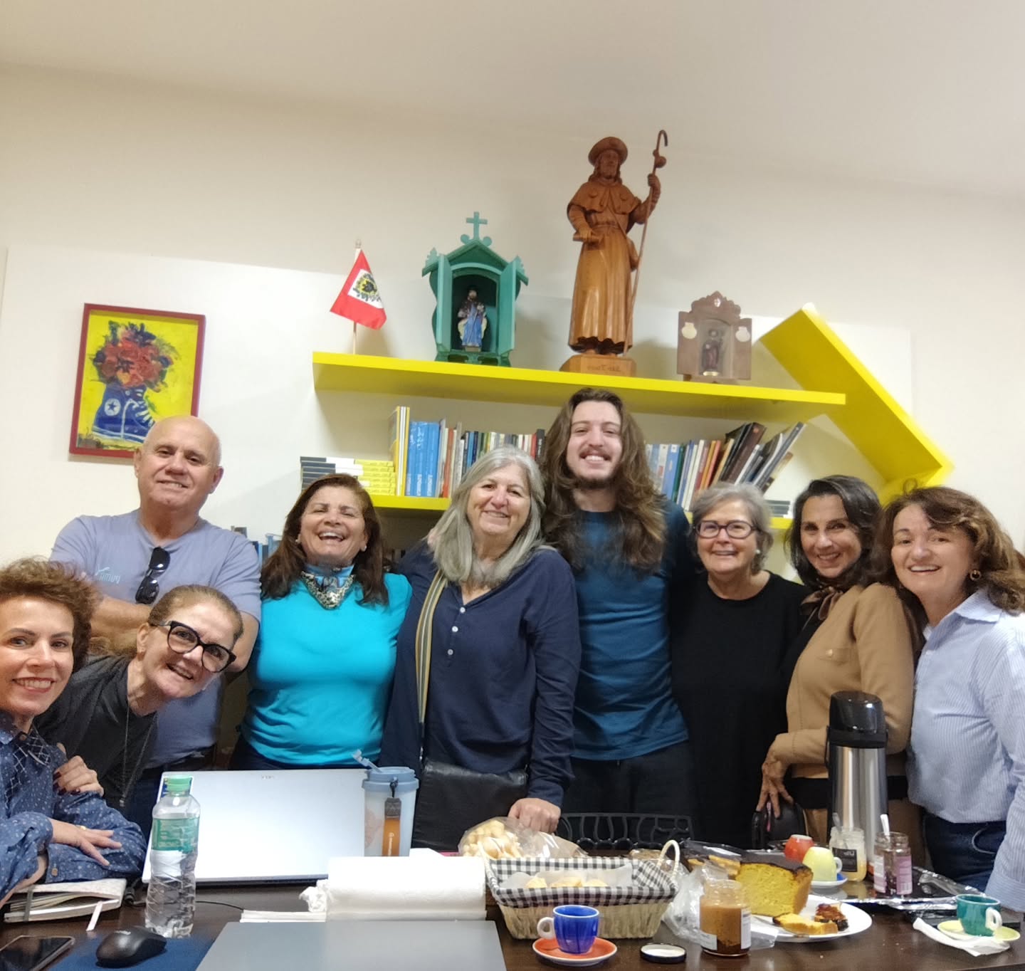 Hoje na ACACSC tivemos a grata satisfação de receber novos e antigos associados. Só alegria 🤩