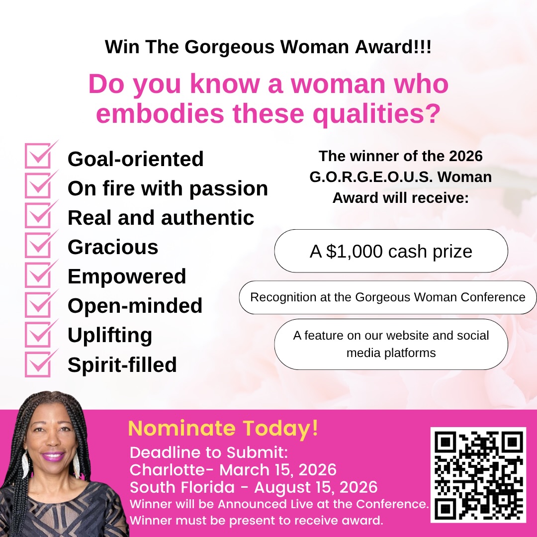 > 60 days until the Gorgeous Woman Conference — Boynton Beach, FL 🌺 Are you coming?
Mark your calendar, sis. 📅
**September 26, 2026**
Gorgeous Woman Conference — *Walking in Love*
📍 Indian Spring Country Club | Boynton Beach, FL
🕘 9:00 AM – 3:30 PM
We are also looking to bless one woman who has spent her life blessing others.
This is more than a women's conference. This is a full-day experience of worship, teaching, community, and transformation.
This year's theme — **Walking in Love** — is a word for this season. Because love isn't just a feeling; it's a posture, an intentional act.
It's how we lead. It's how we serve. It's how we show up when things get hard.
Join us for a day of:
✨ Powerful speakers
✨ Faith-filled worship
✨ Real conversations
✨ A room full of women walking boldly in their God-given identity
We'd love to have you there. Seats are limited, so don't wait!
*(Sponsorship opportunities are also available — from $500 to $7,500. DM for details.)*
Link in Bio👆
#GorgeousWomanConference #WalkingInLove #GorgeousWomanMovement #ChristianWomen WomensConference BoyntonBeach