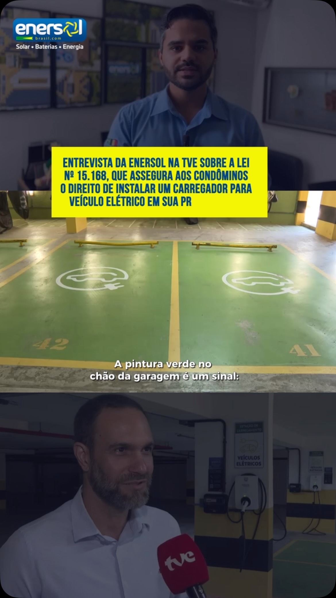 Há alguns dias, o nosso diretor técnico, Tássio Barboza, concedeu uma entrevista à TVE para falar sobre a Lei nº 15.168, que assegura aos condôminos o direito de instalar um carregador para veículo elétrico em sua própria vaga de garagem. 📺⚡🚗
Durante a conversa, ele explicou os principais impactos da nova legislação, os direitos garantidos aos moradores e os cuidados técnicos necessários para que a instalação seja feita com segurança e em conformidade com as normas. 📋🔌✅
Quer instalar um carregador para veículo elétrico no seu condomínio com segurança e o suporte de especialistas?
Entre em contato pelo telefone (71) 3288-0338 e fale com a nossa equipe. 🤝📲⚡