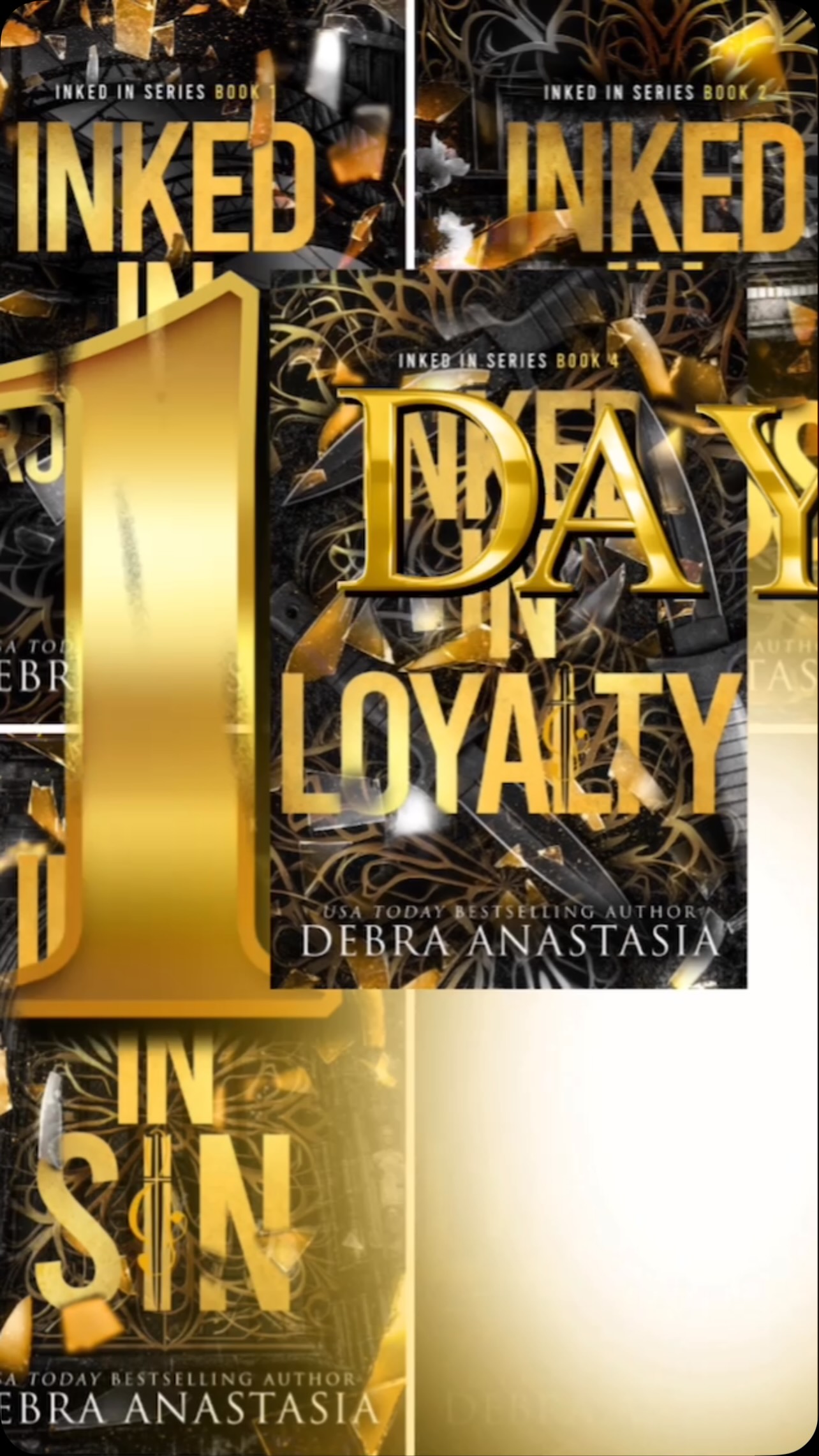 1 Day LEFT! Then the entire INKED IN SERIES is in Kindle Unlimited. I’m so happy and proud to bring the boys back. Thank you so much for all the support. You guys are PHENOMENAL DAREDEVILS!! (preorder link in bio!