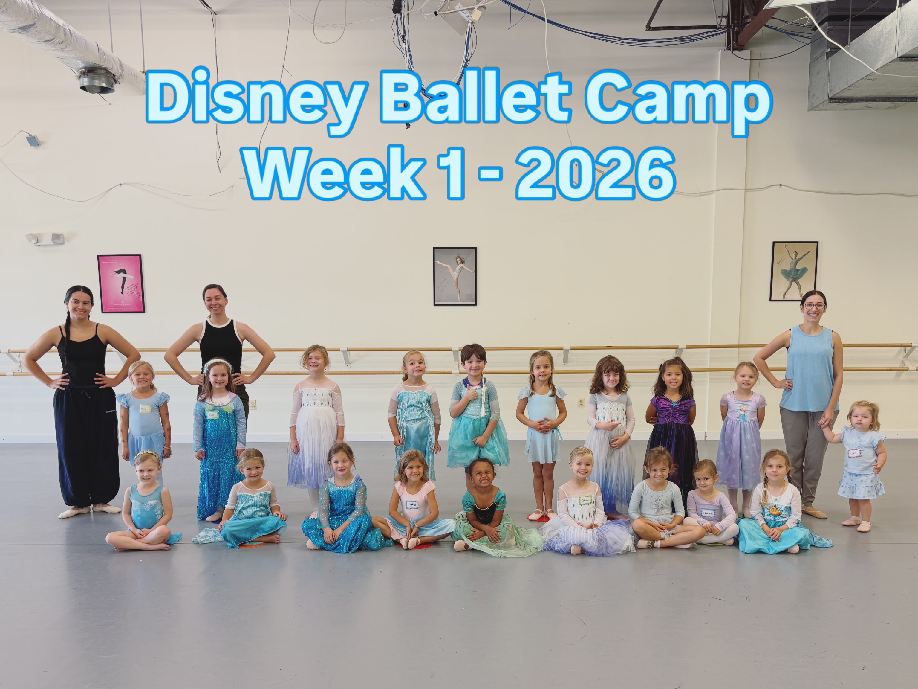 We had such a wonderful time in our first week of Disney Ballet Camp! 🎉 We spent our days dancing, listening to the stories of different Disney movies, enjoying snacks, and making crafts with Ms. Eve, Ms. Becca, Ms. Shivani, and Mr. Pete. The week concluded with a fabulous little performance in the studio! 👏 Thank you for joining us!
Week 2 of this camp begins this coming Monday, August 3rd, and we have spots remaining. Register to join us!
.
.
.
.
.
#charmcityballet #ccb #dance #ballet #dancecamp