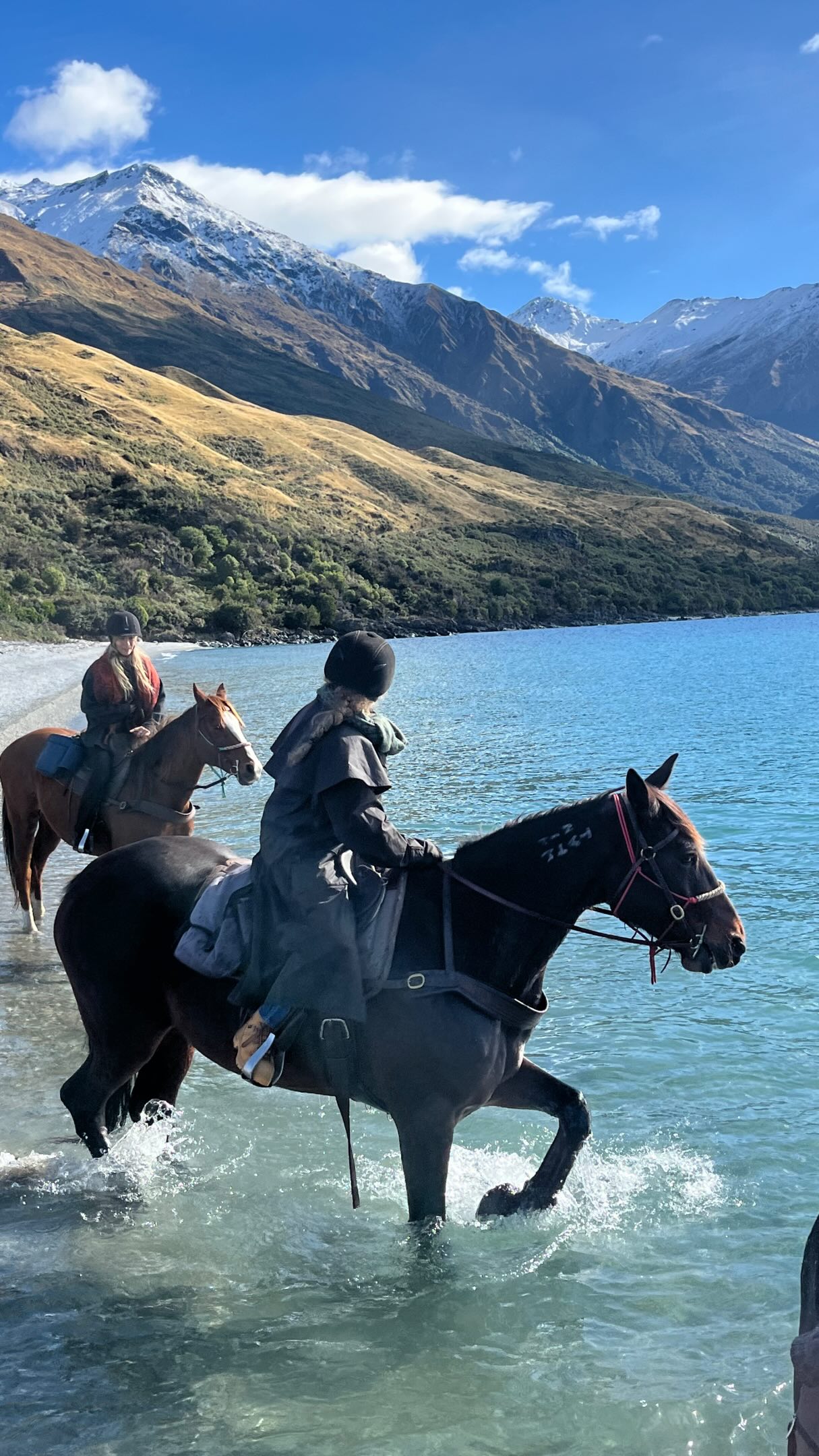 I wish this was the case 😂 But I still am a fulltime mom at the moment. However little Maddy will go to daycare soon for 2 days per week meaning I can do a bit more guiding again.
And to be honest I can’t wait for it! I not only miss the riding, its also the physical activity around getting horses ready, welcoming you guys and showing you our piece of paradise, and be with my horses again.
Maybe I should do a “Ride with Sam” product?! If you want to be a guide, start your own business, buy your first horse, or anything else you wanna chat about, that would be your chance to ask anything you want. But not sure if there is a need for that 😄
.
.
.
.
.
#dreamjob #equestriantravel #HorseRidingHoliday #RideTheWorld #equestrianlife