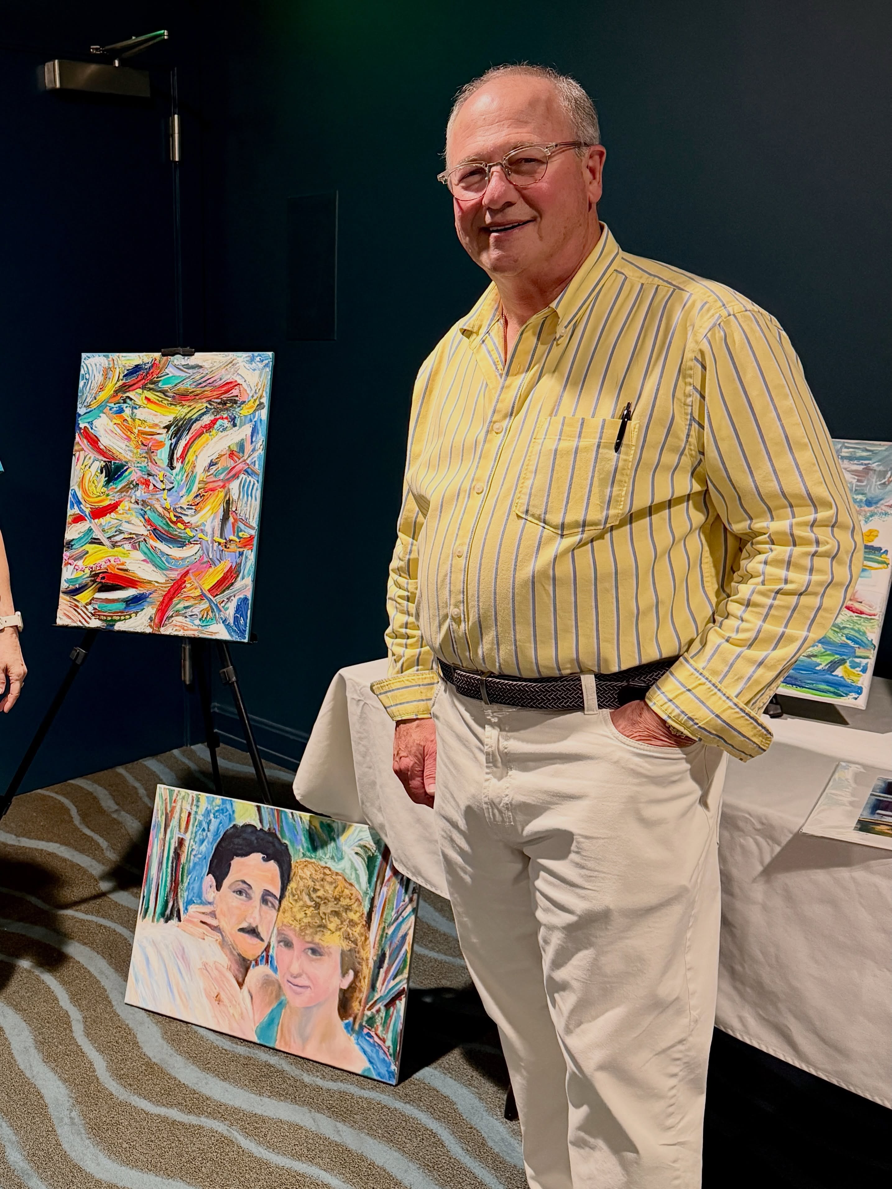 Wonderful opportunity to have an art talk with Pennybyrn residents today. We talked about technique & art history & my history. Thank you Pennybryn & Karen Taylor for having me as a visitor today. We had a cozy group I got speak about my love of art, the process, show my prints & give out sample note cards.
My current exhibit of about 28 paintings will be on display downstairs in the Community Center until August 17th.
Visit & sign in as a guest to see my exhibit in the Pennybyrn Community Center.
109 Penny Road ~ High Point
🎨
After Aug 17th at:
Studio136
136 Church Ave ~ High Point
🎨
#artexhibit #colour #oilpainting #pennybyrn #garysimonci @garysimonci @studio136gallery