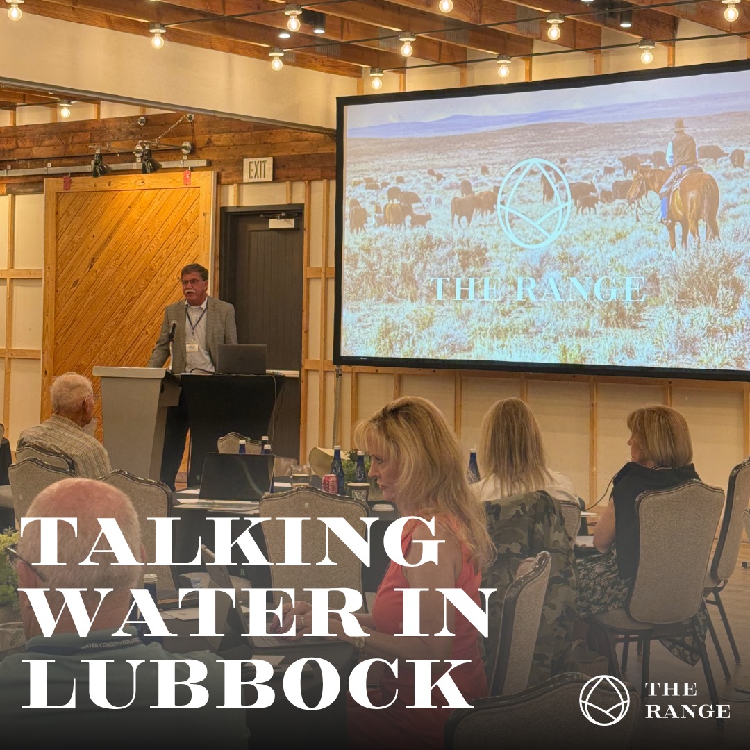 Our own Floyd Hartman spent some time in the Hub City last week talking about one of the Texas Panhandle's most important resources: water. We're fortunate to have one of Texas' leading water experts on our team, and he's been hard at work developing a white paper that explores the value of water and the critical role it plays in the Panhandle's economy. We're getting close to sharing it and can't wait for everyone to see the research!
#TheRANGE #Groundwater #TexasWater #Water