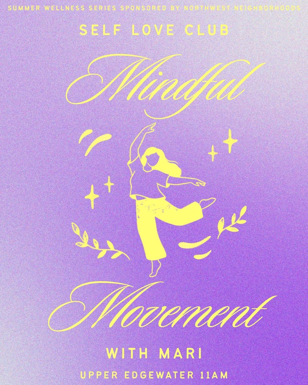 We’re back on the grass for Mindful Movement with Mari, and this time? You’re controlling the aux.
Scan our QR code when you arrive at the flag to request the exact songs you love to move, sway, or dramatically release your weekly stress to. 🎶💃 (Yes, your guilty pleasure tracks are fully welcome here—no judgment, ever.)
Consider this your official green light to shake out your shoulders, soak up that Lake Erie breeze, and get completely grounded in nature. 🌿🍃
THE DEETS:
WHEN: Tomorrow (Saturday) at 11:00 AM ⏰
WHERE: Upper Edgewater Park (Look for our giant Self Love Club feather flag across the Cleveland sign 🚩)
WHY: To release stagnant energy & reset your mind. ✨
COST: $0. (Always free, always accessible—because your peace of mind shouldn’t cost a dime!)
Register with the link in our bio!
And reminder: Zero dance skills required. If you can stand on the grass and breathe, you’ve already passed the test.