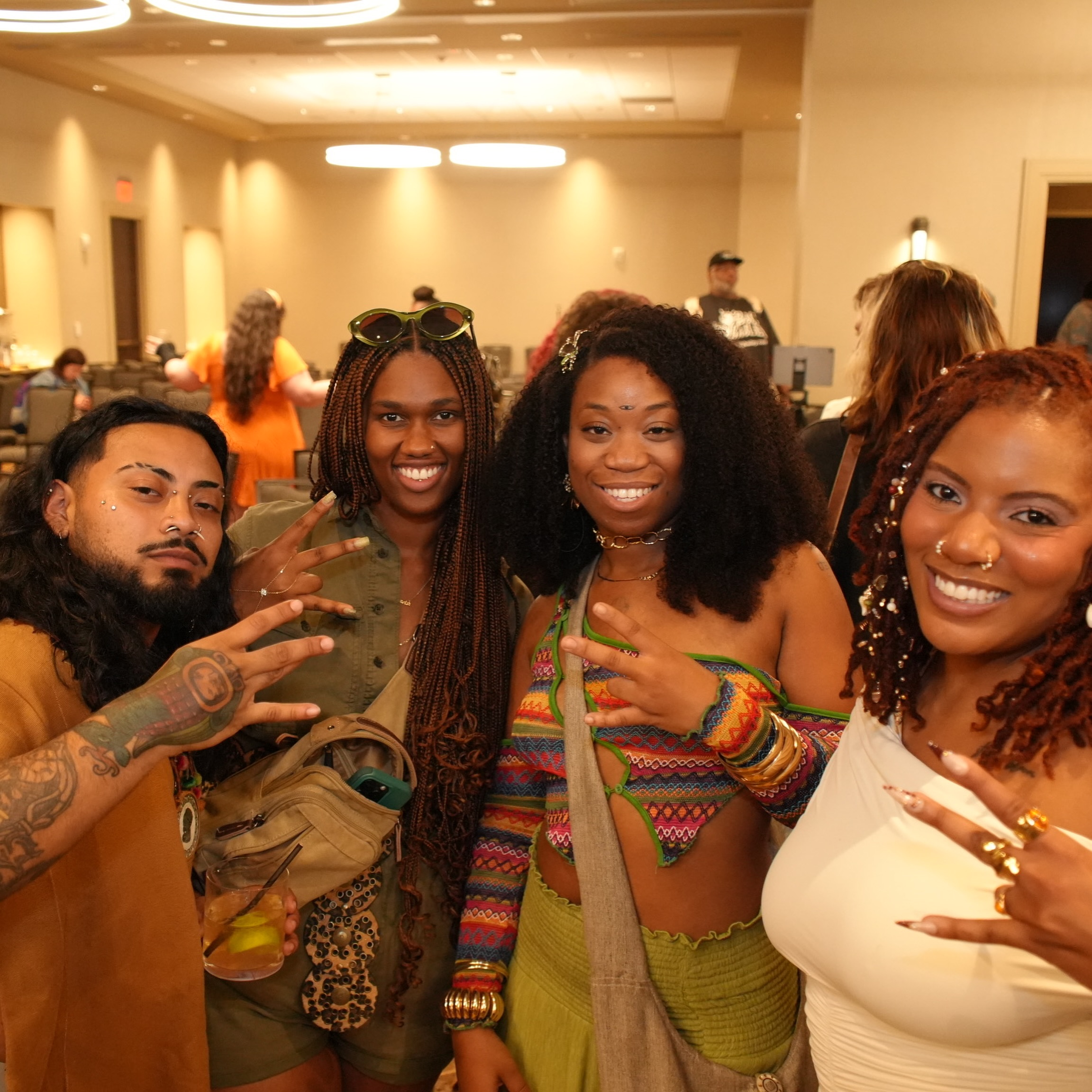 So much I want to say about how this experience transformed me. I learned I got a heart big enough to love so many more people. Not pictured is all the new and old faces I will miss seeing. But pictured is Mazat (@yulupalmazat), Jazzelle (@iamthejazzelle), Trin (@ms.trinitee), Michael (@themichaelhatcher), and T. Odis (@a_thousand_verbs). Poets saved my life. I’m so proud of the work we did. I’m grateful for the car ride and patio conversations. One day we will need a bus for @everywordpoetry!
To Kishanda (@kizzabella) and Boooka (@majinboooka) y’all’s support doesn’t go unnoticed. Thank you for everything you do to make us look and feel good.
I always say the best thing about losing a slam is seeing a good show. I walked away wanting to read and write more. I questioned what I’ve been working towards. And how much of the plot I veered away from. And I acknowledged how much I have gotten right. This is why I love slam. It’ll sit you down real quick. But don’t get it twisted I put on some of my best work! Really proud of my showing.
My biggest takeaway is that I belong to a poetry community that spans the nation. And I want my contribution to this community to benefit us as a whole. I can’t wait to play my part. Much love always 💗✨
🎥: @majinboooka