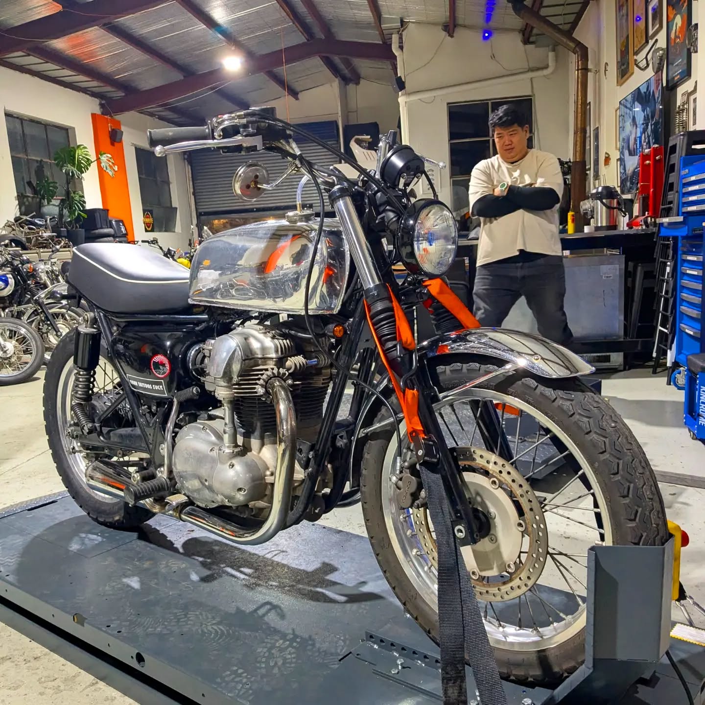 What are your plans for the weekend?
Bring your bike (and your dog) to Machine Alley and start spinning some spanners 😁