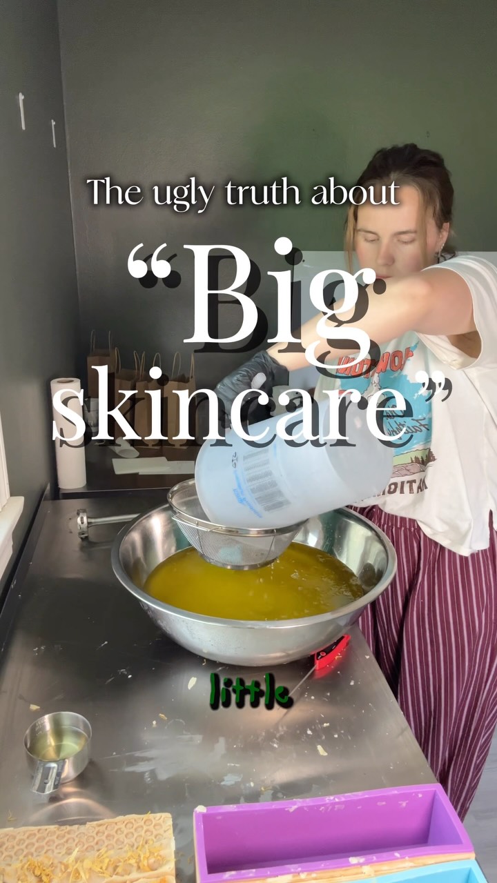 The ugly truth about “big skincare”
Most skin care companies don’t care about the health of your skin. They care about their wallets and will compromise on so many different things just to make a better profit.
We care about money. We started a business for a reason and want to make a living off of it. That being said, we care a whole lot about what we put in our products because we care about what you are putting on your skin.
We created high-quality luxury products so that you can stop stressing out about the ingredients you’re putting on your skin. When you switched to our products, you’ll notice a difference. The luxurious lather without the harmful fillers, a deep clean without synthetic detergent, and a divine smell directly from the source… Never from artificial fragrances.
#Naturalskincare #SmallBusiness #soapmaking #wellness #womeninbusiness