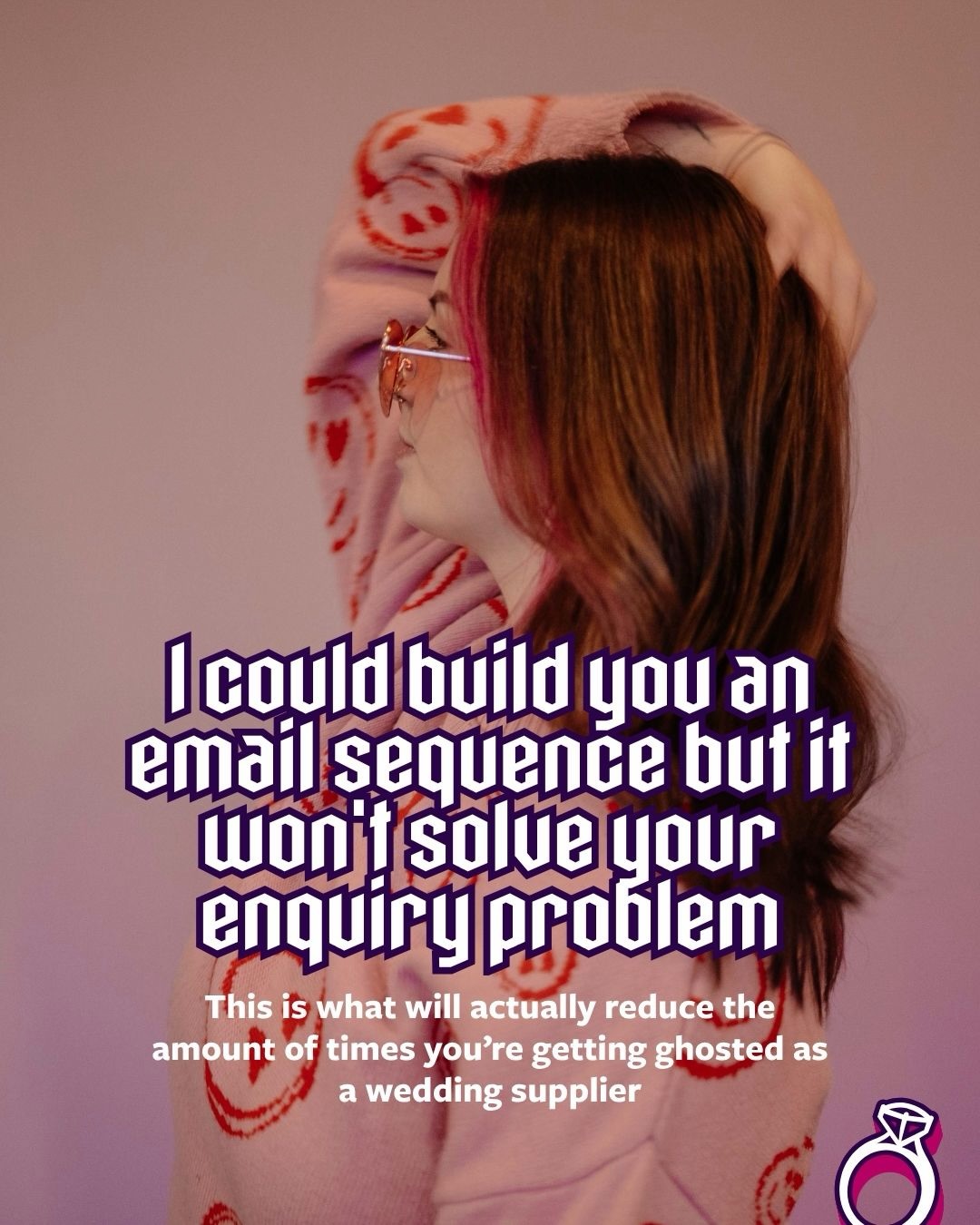 I couldn’t believe my ears 👂🏻
Seems the going thing for educators is to sell AI business support, we’ve seen it from coaches, wedding photographer educators and business coaches
You provide something that other suppliers just can’t do or don’t do to your standard or understanding but you’re getting frustrated that couples aren’t coming in obsessed with you and ready to book
The problem is, couples are sifting out AI slop quicker than you realise and what you think isn’t obvious ai use, is super obvious to today’s wave of nearly weds
it breaks my heart that suppliers will be buying into these sh*tty ai systems thinking it’s going to save their business because it really won’t
If you’re getting ghosted, there may be a bigger issue at the forefront that we can work to prevent before you sit writing out email blasts
We created our wedding photography business around visuals that would speak to them and that is how just last night we had a couple sign and pay their deposit within 25 minutes of jumping off a call
If you’re done being another option when you should be booking dream couples at higher prices
Dm me the word SOULMATE to make it happen
#branddesign #weddingbusiness #weddingcoach