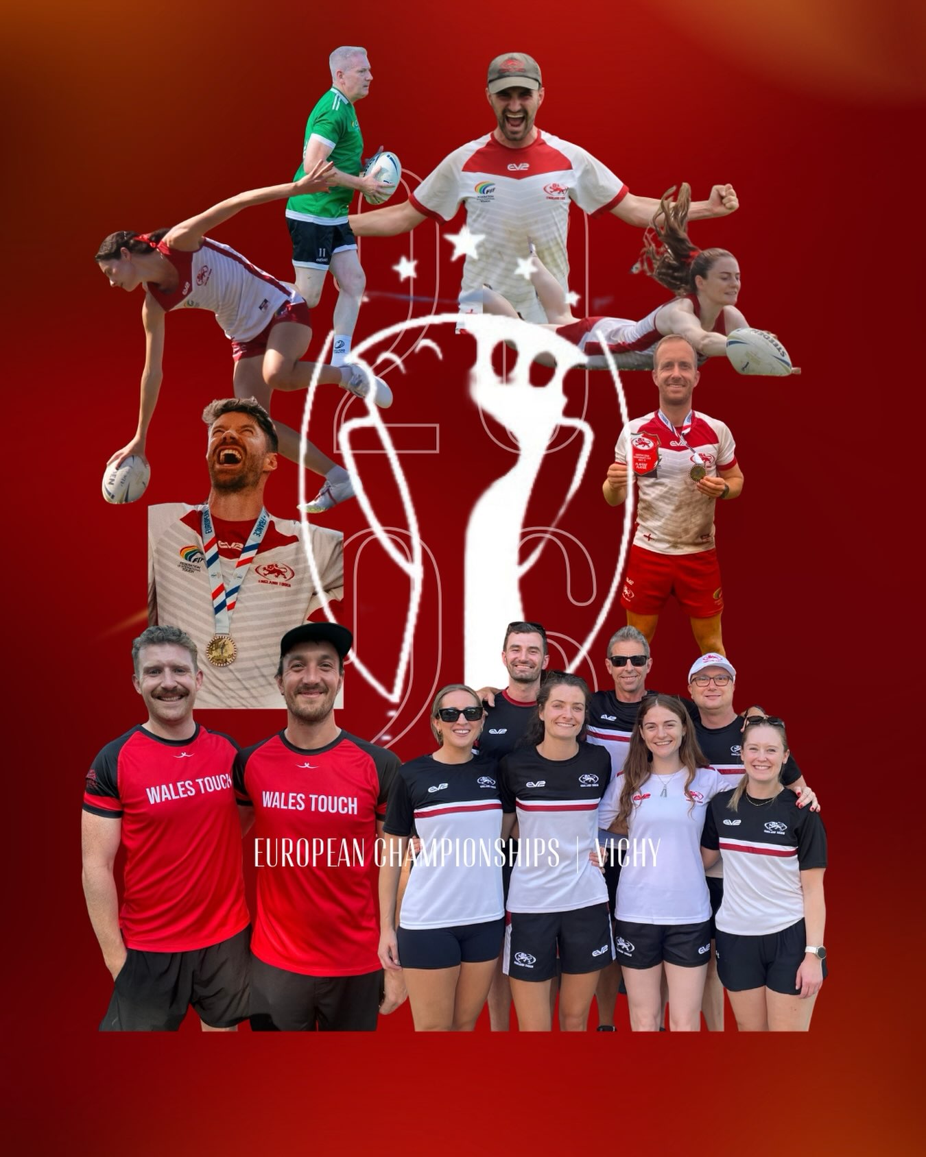 HUGE WEEK in Vichy for our Jets representing at the European Championships! Some phenomenal touch, excellent vibes, and scorching weather to showcase their talents. Congratulations to all! 🤩
Jess W, Zoe F-S, Jess M 🥇
Chris W, Liss G-W, Rob G 🥇
Stevie H 🥇 (final MVP!)
Angus K 🥇 (TM)
Max S 🥇 (AC)
Jamie C 🥉
Paul B, Luke H 🥉
Anthea N 4️⃣
Will D-C, Rhodri W 5️⃣
Ger A 6️⃣
#JetPack ✈️