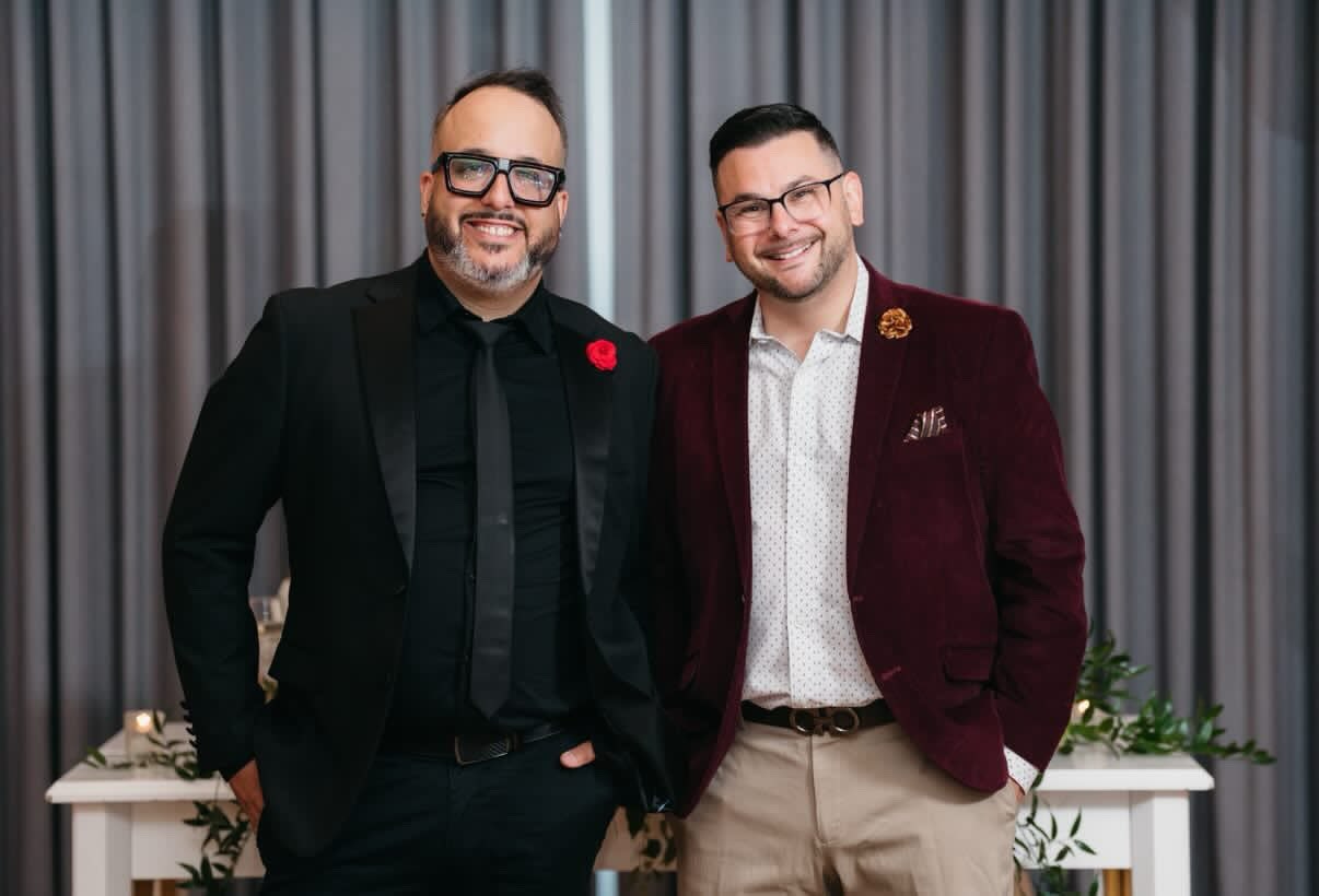 Meet the dynamic duo:
@ajhadamj & @eventosbyricardom will make your wedding unforgettable 🤍🖤
#dmabe #dmab #dontmissabeatevents #njweddingdj #njweddingentertainment