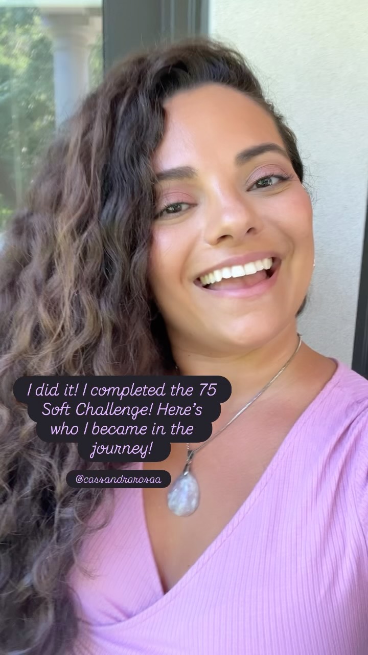 It has a it been such a transformational journey! 🦋
When I began I was in a funk when it came to building habits for my health.
I saw an incredible influencer @sabriena_abrre share she was starting it and was sooo inspired!
After lifting weights at home for 6 years, trying this diet and that diet, and wanting to make some significant changes to the way I approached my health, I was excited to begin this challenge.
It was so much more than drinking 3L of water,
✔️sticking to a diet,
✔️reading 10 pages of a book,
✔️getting 45 mins of intention movement,
✔️having alcohol exclusively on special occasions
it was who I became in the process. 🦋
Someone who…
✨chose persistance over throwing in the towel,
✨learned to say no and stay in integrity,
✨chugged the water at 10pm instead of giving up 🤣
✨Allowed the long term vision instead of the in the moment frustration!
All moments of embodiment go beyond the 75 days but are things I can take with me into all aspects of my life including my business.
If you are someone who wants to improve your health, get consistent with habits and create a new lifestyle for yourself I can’t recommend it enough.
Even though the 75 days are complete I take so much with me into the future.
The understanding of what my body loves and how to honour it, habits I choose to continue for the betterment of my health, choosing progress over perfection and taking every lesson I learned to allow it to make me better person as a whole!
I’d love to hear from you!
Would you participate in 75 soft challenge?
Share 👇🏼and celebrate with me in the comments!!