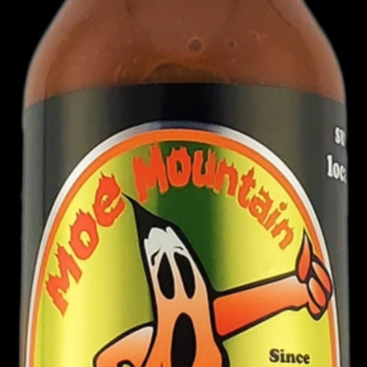 Moe Mountain hot sauce is available to buy at #thecrackedpot in #warwickny #rt94