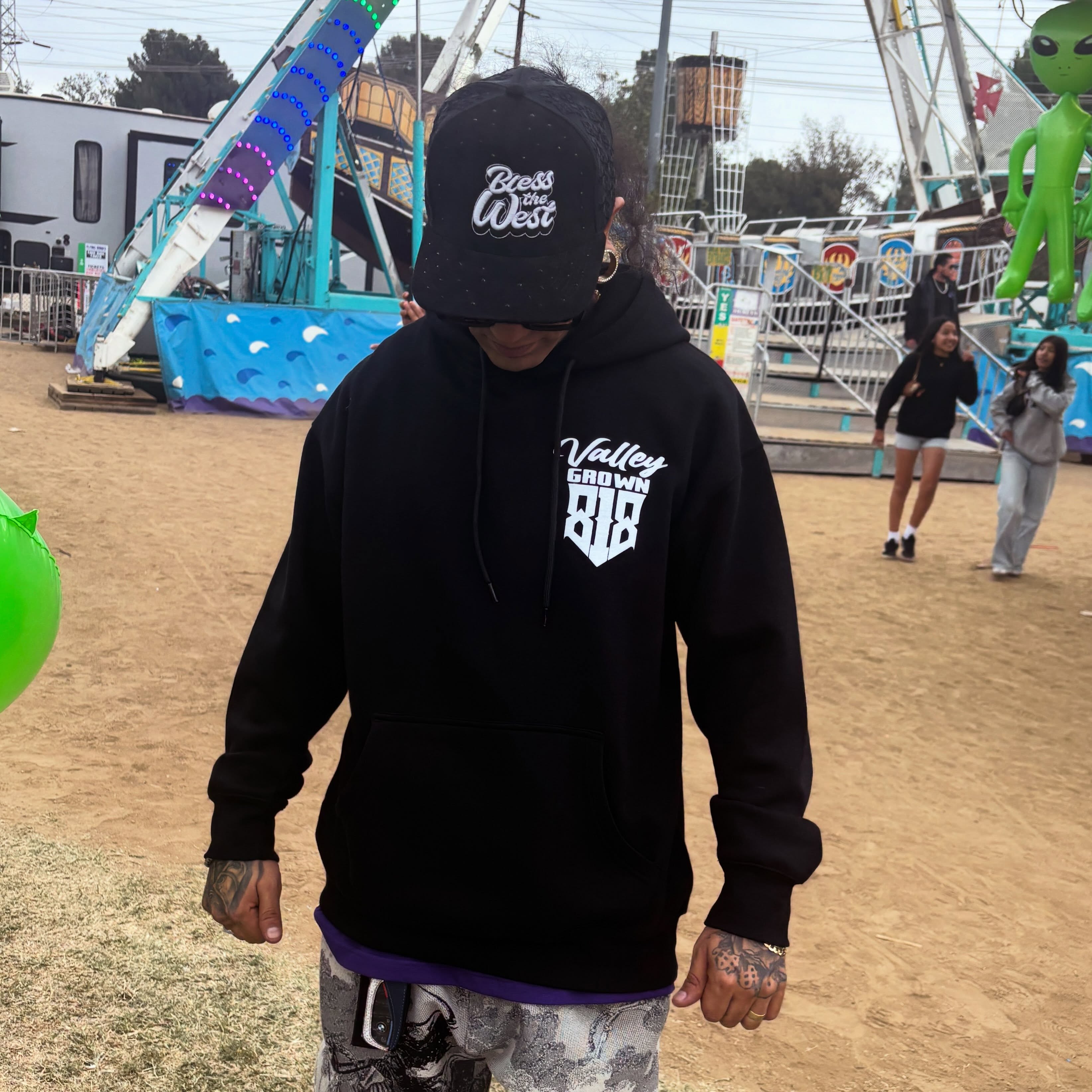 Bless the West Clothing Brand
OG logo hat paired with Valley Grown 818 hoodie
Sheeeeeshhh!!!