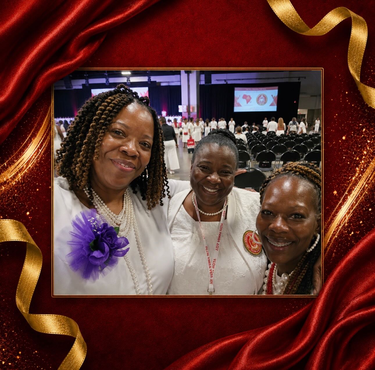 👑 Reigning in purpose, leading with impact. 👑
When South Atlantic sorors meet, real change follows. We’re on the ground at the 32nd SARC handling the business of empowering our communities, through strategic leadership, bold social action, and dedicated service. 🔴⚪️
When Deltas handle business, our communities rise! 💪🏽✨
📍 Charlotte, NC
#NACDST1929 | #SisterhoodandService | #DST1913 |
#SensationalSAR