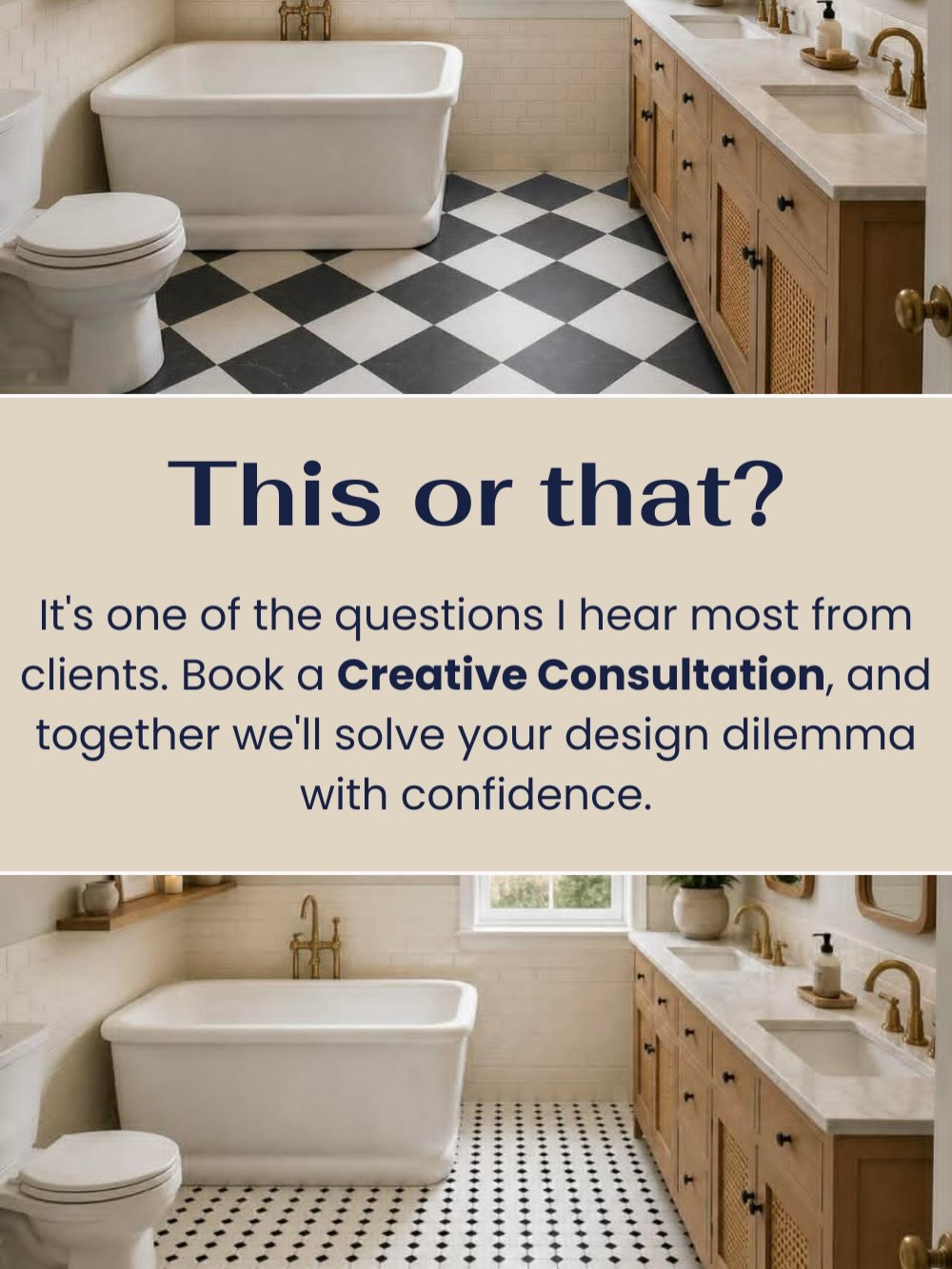 Need a second opinion?
Sometimes you don’t need a full redesign—you just need help making a few key decisions.
My Creative Consultation is a 30-minute virtual session where we tackle your design dilemmas together, giving you the clarity and confidence to move forward.
✨ Furniture selection
✨ Styling advice
✨ Layout questions
✨ Colour & material guidance
✨ Decorating dilemmas
Bring your questions. We’ll find solutions together.
#niksenmoods
#designwithme
