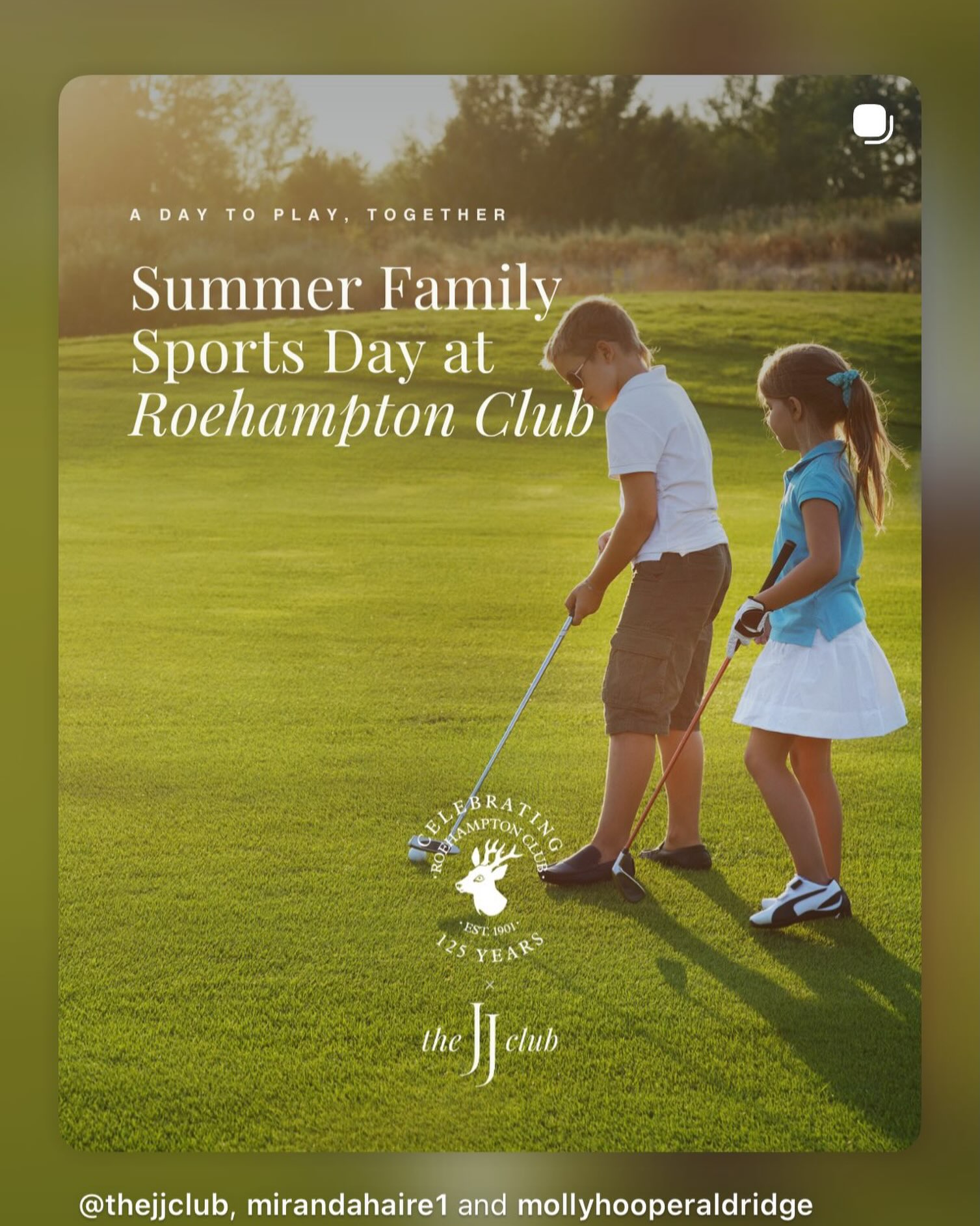 Great one Monday funday for those with kids on school hols. This members club has a bloomin 5 year wait list! This is a sneaky in to a seriously exclusive beautiful space & kiddos are entertained / run for the day too. Can’t argue with that! @thejjclub for more info