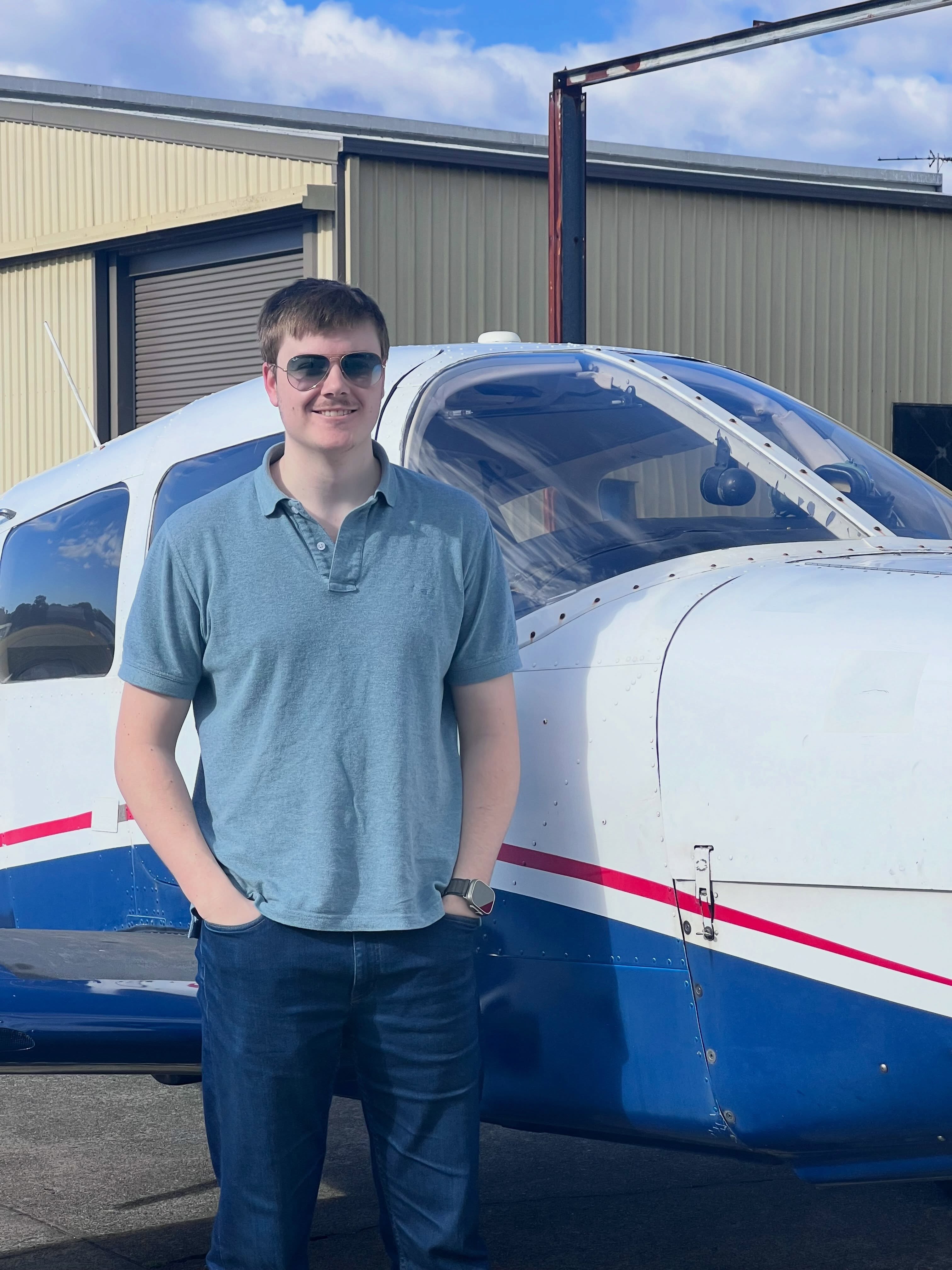 Huge congratulations to Ben on completing his first solo flight! ✈️🎉
A massive milestone in every pilot’s journey and one you’ll never forget. Well done on all your hard work and dedication to get to this point.
Enjoy the moment, Ben, you’ve earned it! A big thank you to instructor Josh for helping make it happen. 👏
#studentpilot #flying #pilot #solo #plane
