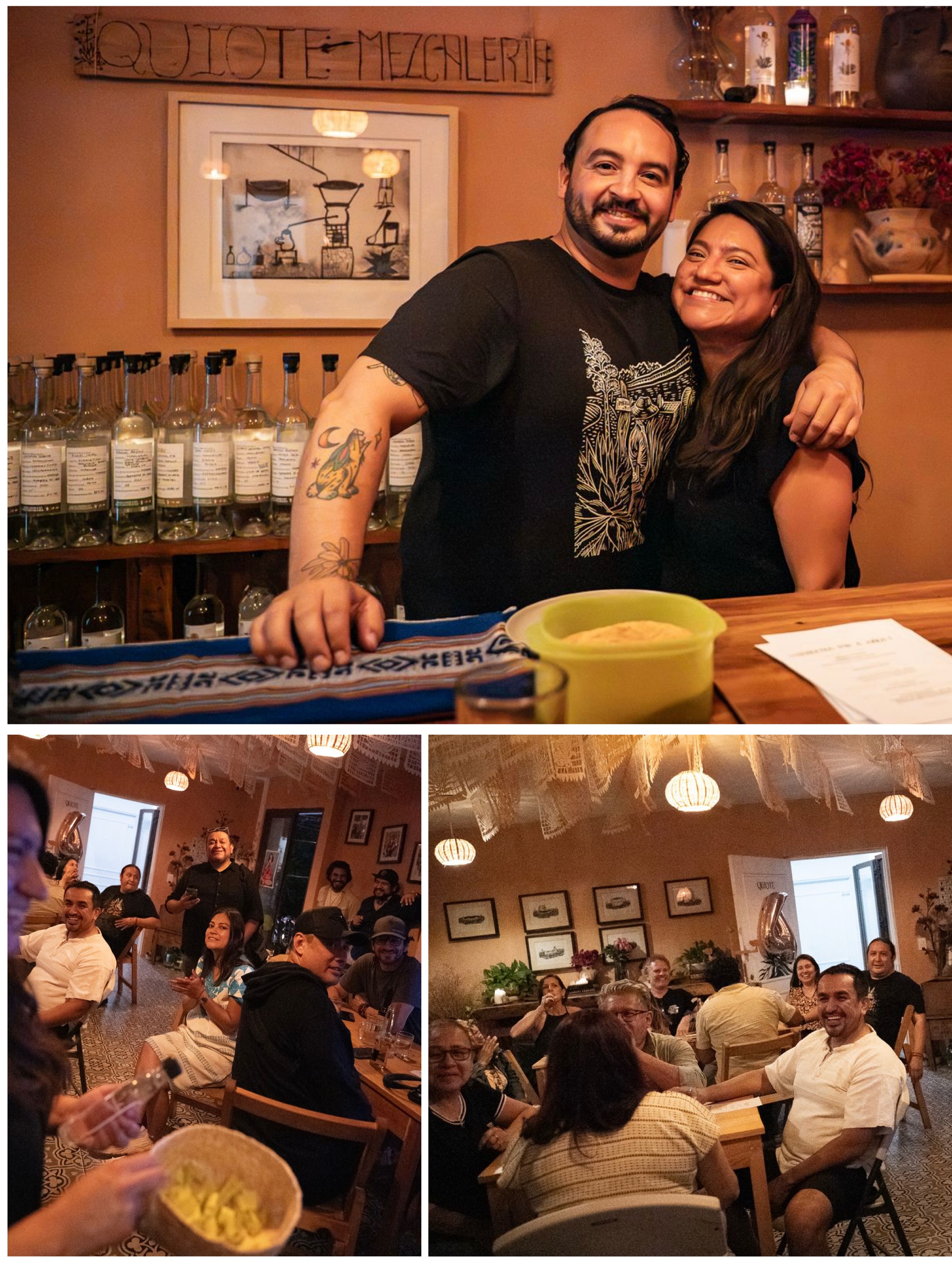 Congratulations to Celia and Aidan for 4 awesome years of @quiote_mezcaleriaoax