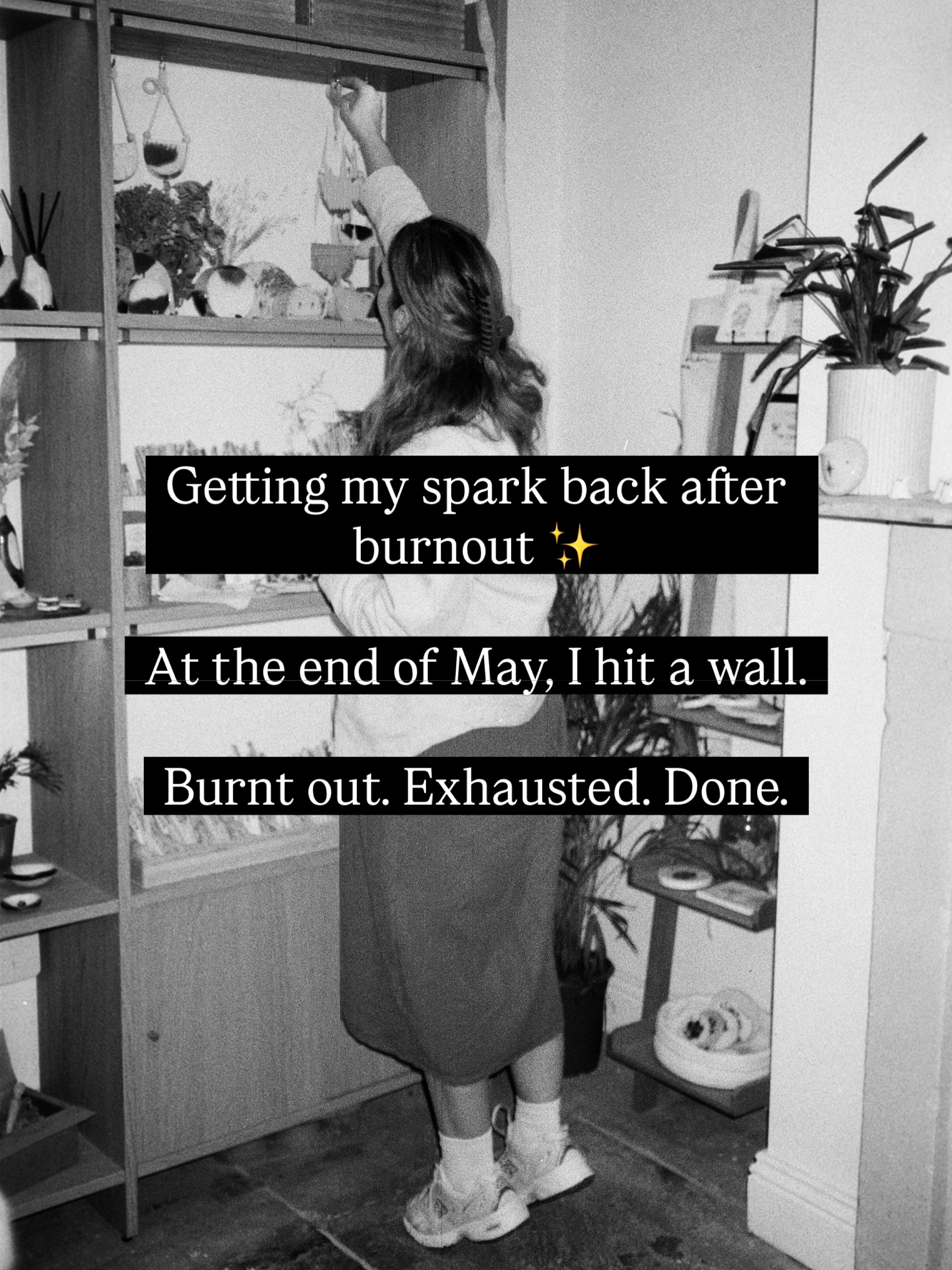 Burnout was my reminder that my business is part of my life, not my whole life.
I’m allowed to slow down.
I’m allowed to have plans.
I’m allowed to switch off.
I’m allowed to have a life outside my shop. 🤍
So I’m back in first gear. Taking things at my own pace, protecting my peace and finding my spark again.
My business. My pace. My rules. ✨