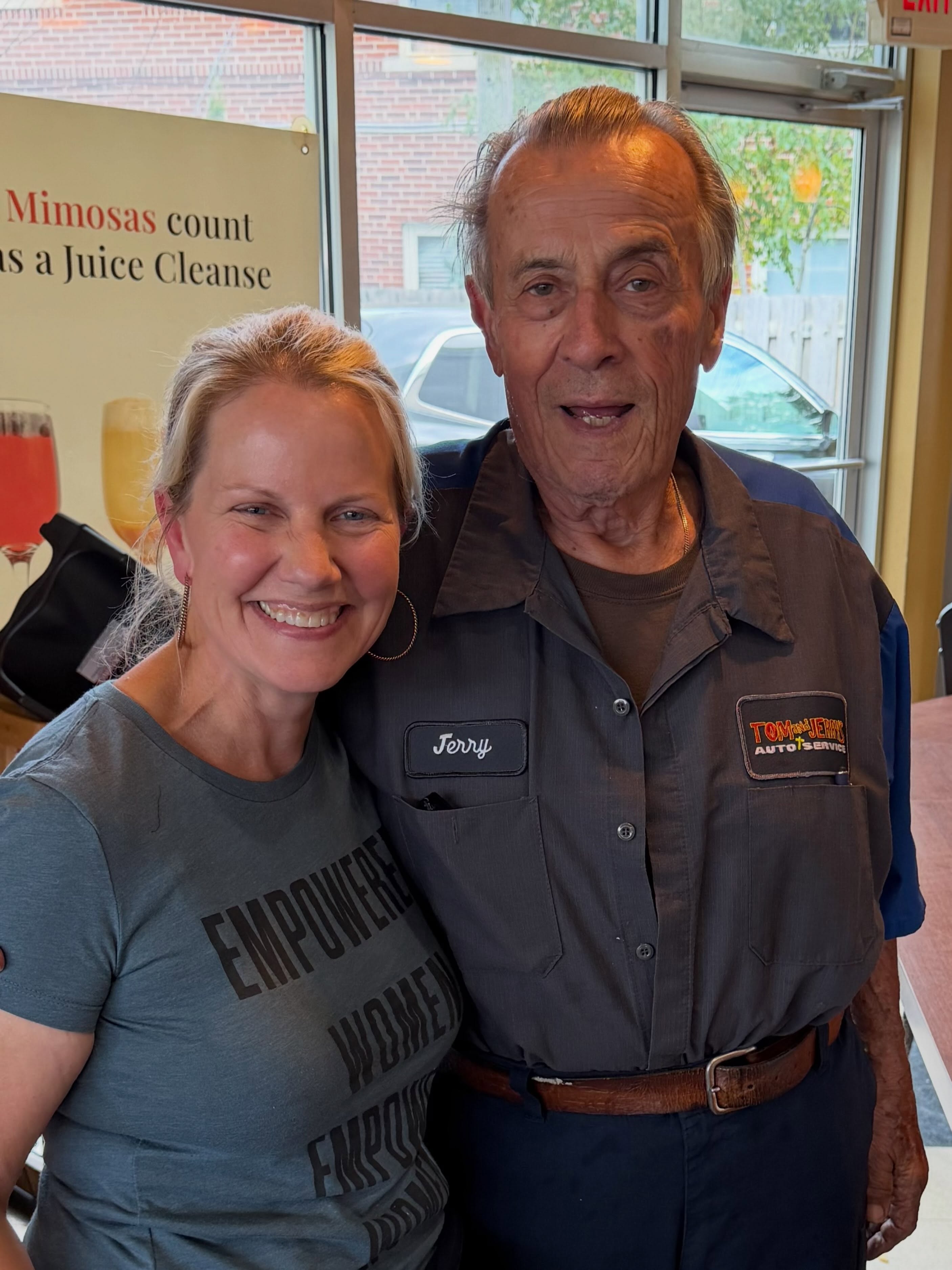 I can not say enough about this man. Jerry has supported me for 19 years and I am just so incredibly grateful for his support and crazy stories. Happy 85th birthday young man. You are a Rock Star. ❤️ #customerappreciation #happybirthday #rockstar #chocolatecafe #localbusiness