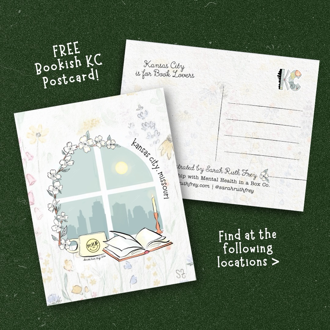 The Kansas City Bookstore Crawl is here! Just like Indie Bookstore Day back in April, I have teamed up with Mental Health in a Box to bring you a FREE bookish KC postcard design! You can find these babies at all of my partner bookshop spots! Each location has unique specials, giveaways, and pop-ups planned for the weekend. Be sure to give them all a follow! ⤵️
📖 Basement Books (Liberty) @basementbookskc
💗 The Littlest Library (Independence) @thelittlest.library
🌱Read & Rooted (Blue Springs) @readandrooted
💞 Smitten (Leawood) @smittenbooktique
🪴 Monstera’s (OP) @monsterasbooks
☕️ The Book Club (Mission) @thebookclubkc
➡️ I also dropped a small stack for my besties at Genevieve’s in Blue Springs! Bop in and shop their summer sales after your crawl stop at Read & Rooted down the block! @genevieves_home
P.S. I am missing @inkandpagekc this year (they sadly retired the shop in May), but I am so excited to see Miss Erin posting again! (Follow her for book recs & rants 🥰) @theinkedpagebookstore will be opening in their place very soon!