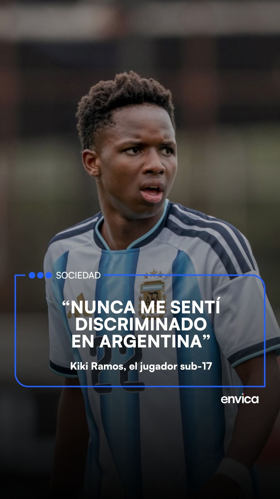 Kiki Ramos, el jugador de la Selección Argentina Sub-17 nacido en Haití y criado en Argentina, sobre la campaña “anti Argentina”🇦🇷
-
Ya convirtió su primer gol en un amistoso contra Ecuador ⚽️
-
Entrevista: Radio La Red
-
#futbol #argentina #mundial