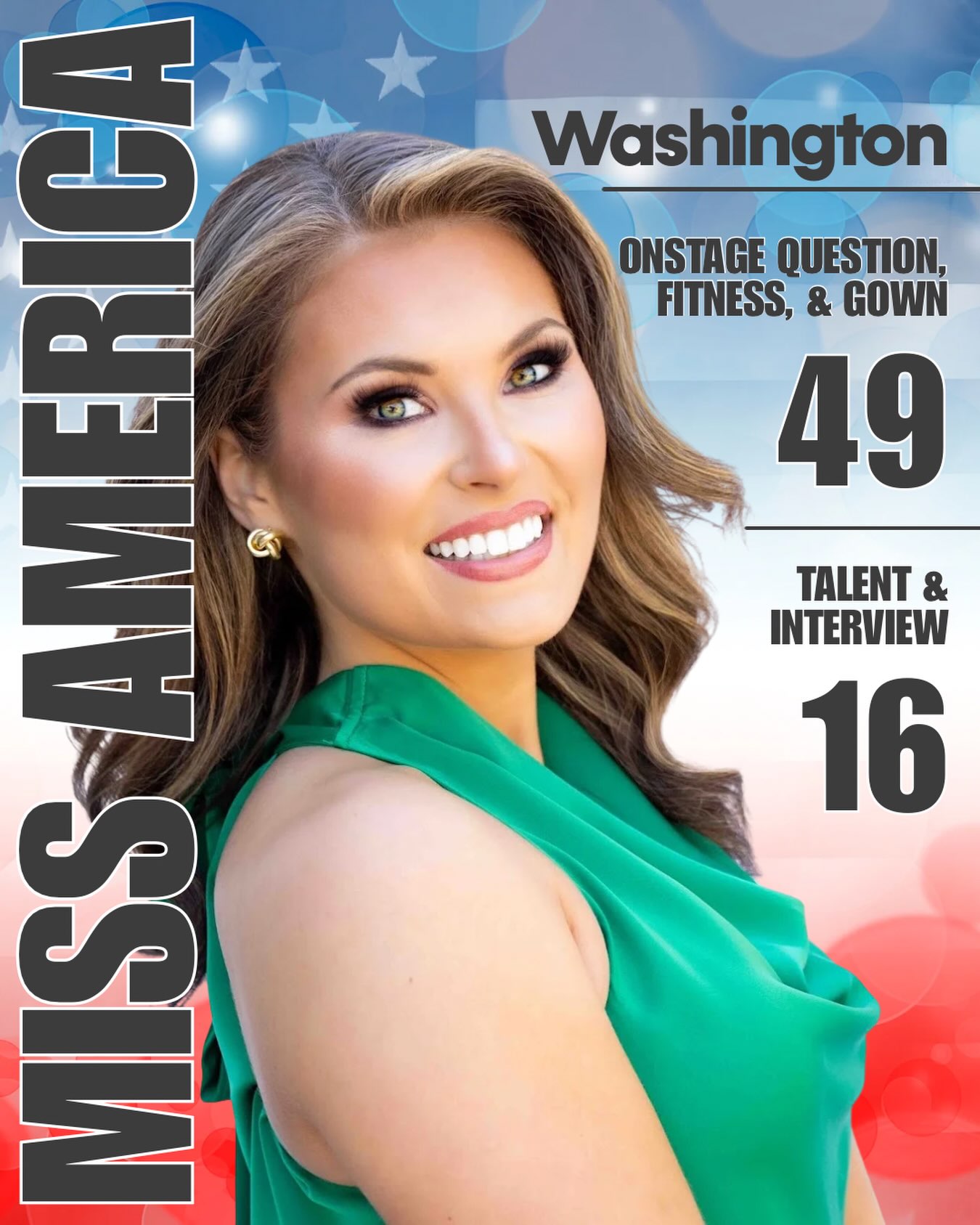 Washington is ready for Miss America!!
We couldn’t be more proud of Natalie and can’t wait to watch her shine on the national stage. Join us in cheering her on and wishing her the best of luck! 🤍✨
Gorgeous Headshot by @maddielouderphoto
HMU @artistrybyamanda
#RoadToNationals #MissAmerica #MissWashington #MissWAOrg #MWSO
